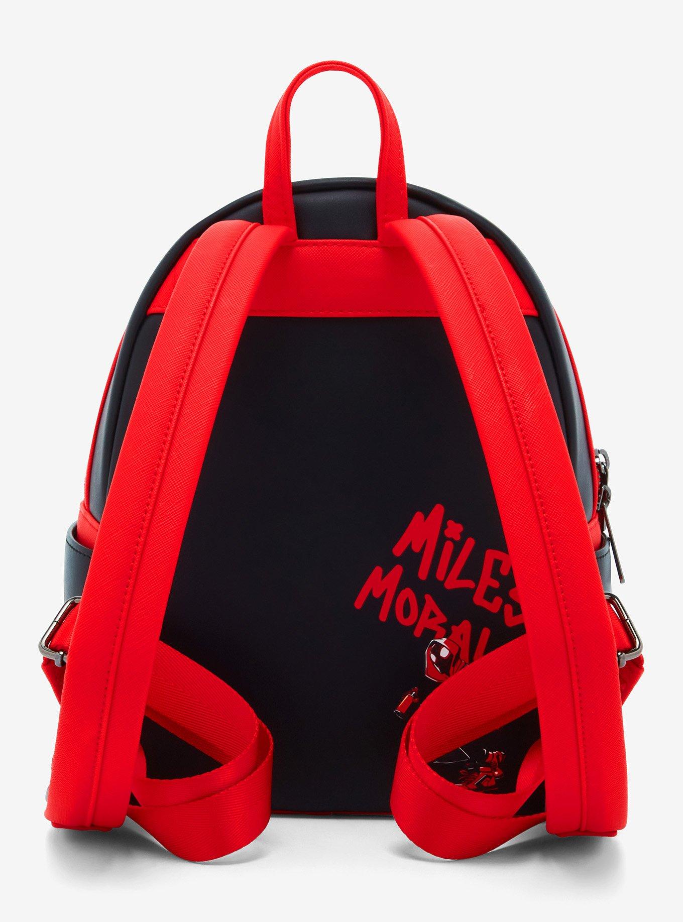 Loungefly Marvel Spider-Man Miles Morales Swinging Web Mini Backpack - BoxLunch Exclusive, , alternate