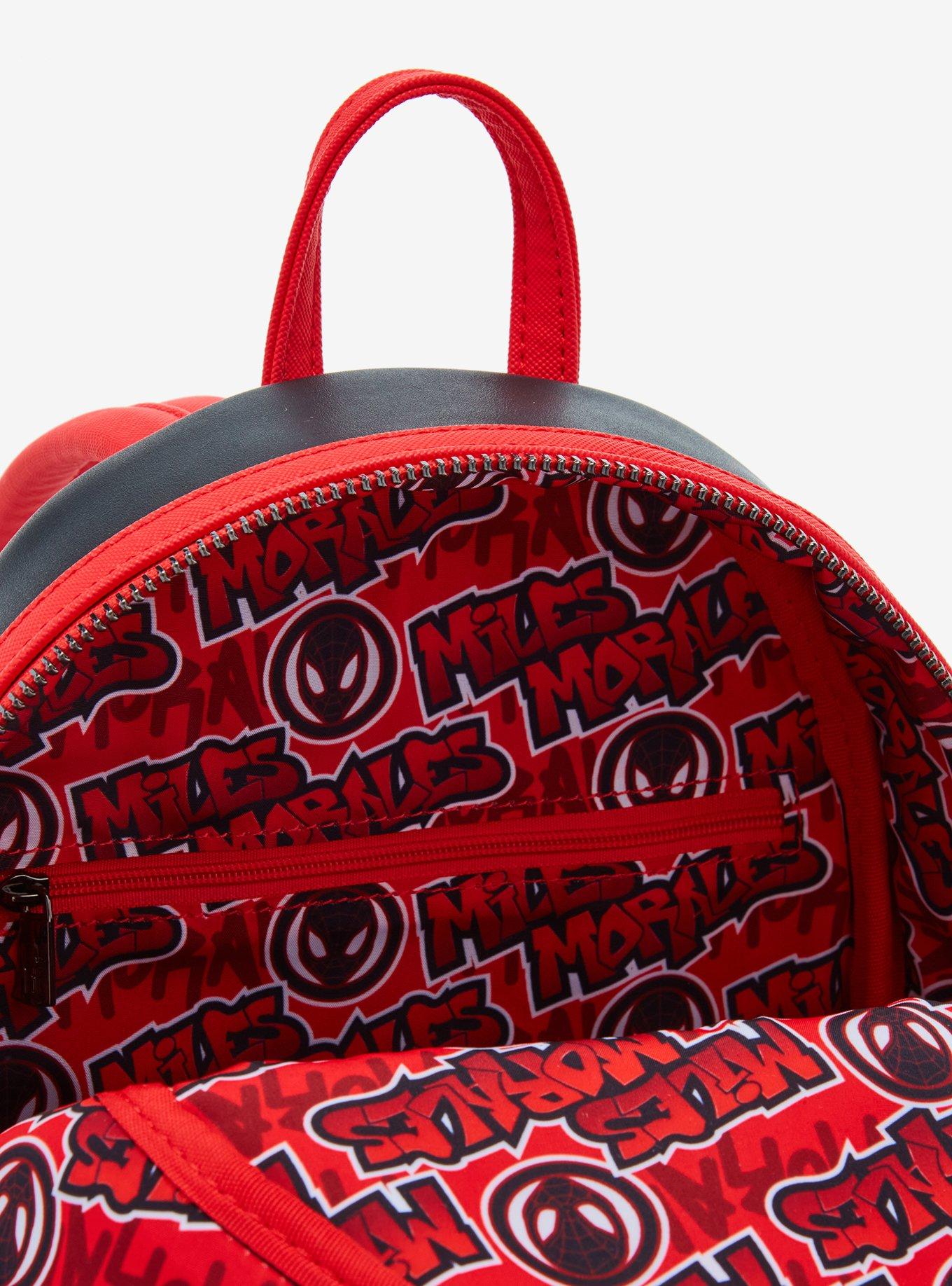 Loungefly Marvel Spider-Man Miles Morales Swinging Web Mini Backpack - BoxLunch Exclusive, , alternate