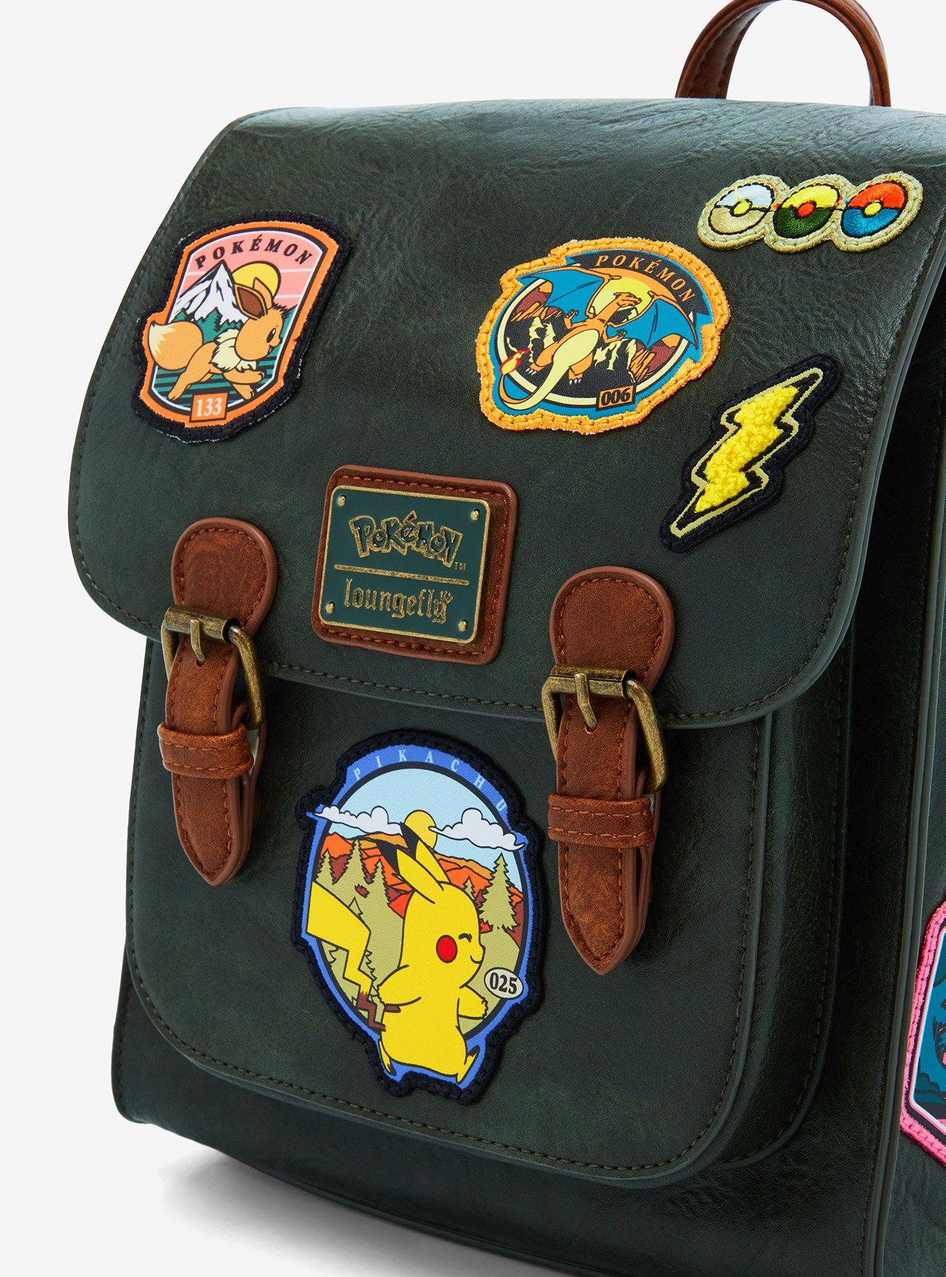 Loungefly Pokémon Patches Mini Backpack - BoxLunch Exclusive, , alternate