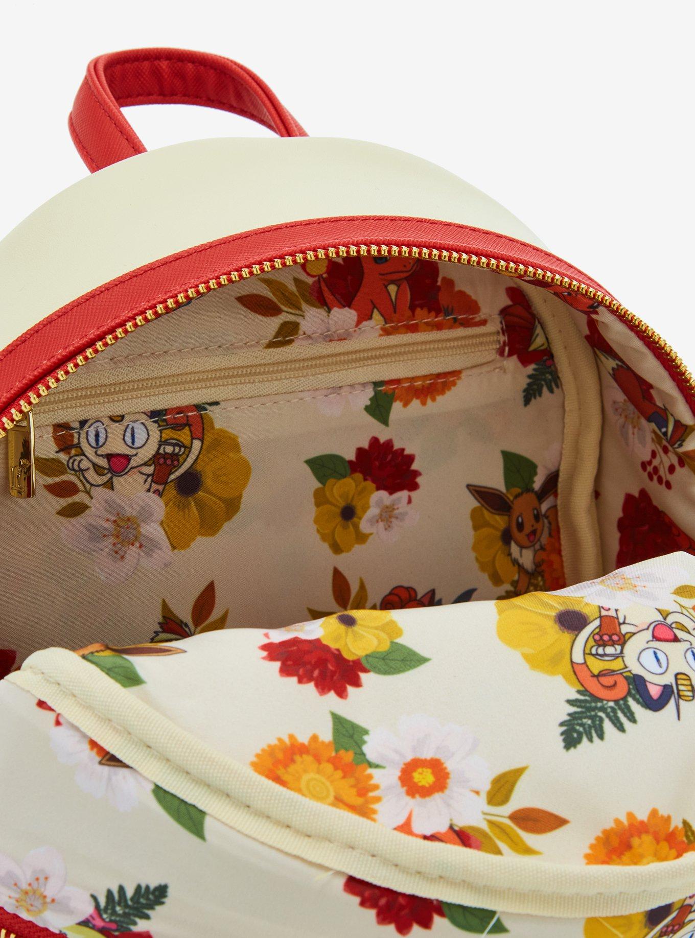 Loungefly Pokémon Charmander and Friends Floral Mini Backpack - BoxLunch Exclusive