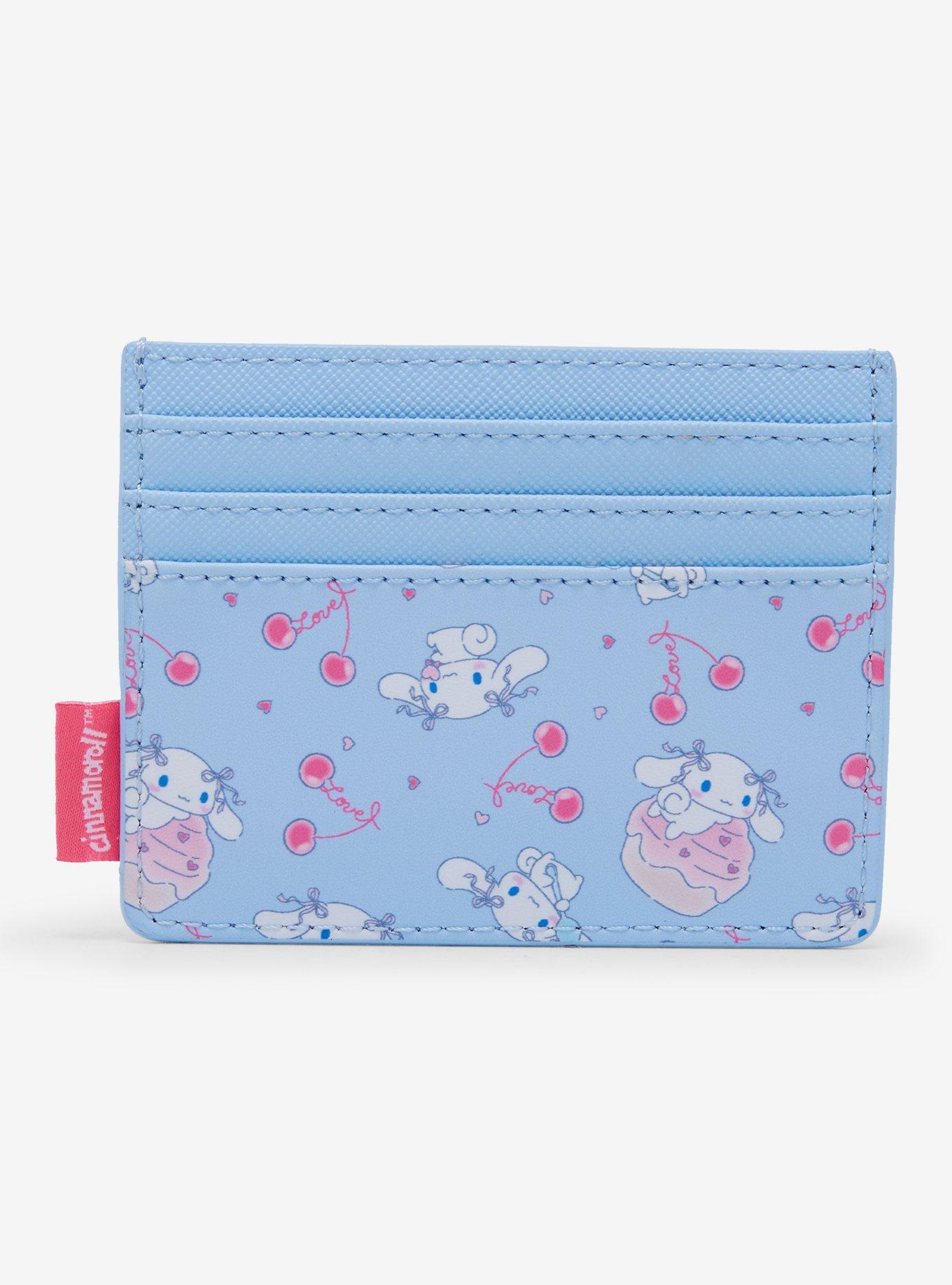 Loungefly Sanrio Cinnamoroll Cherries Allover Print Cardholder - BoxLunch Exclusive