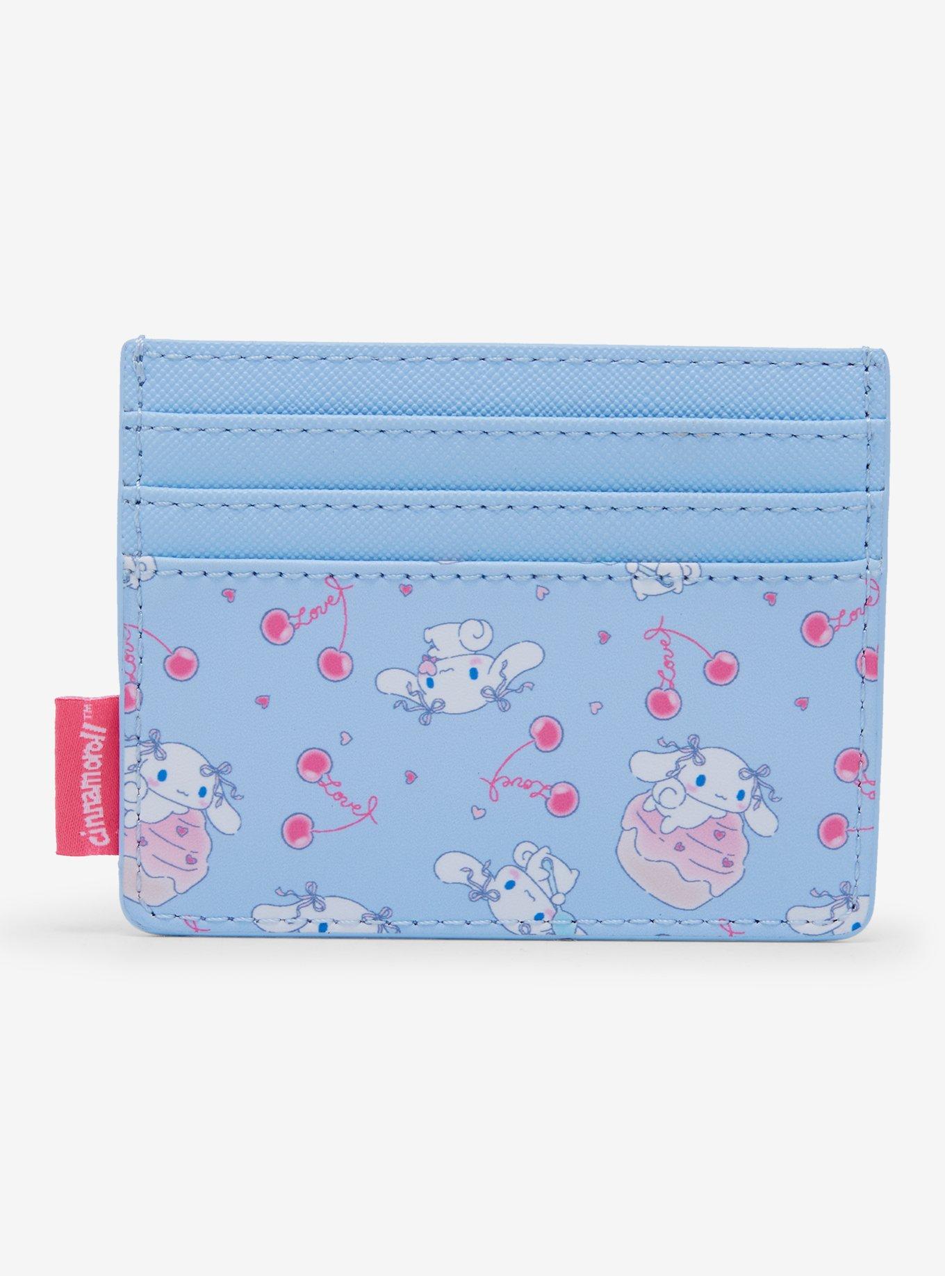 Loungefly Sanrio Cinnamoroll Cherries Allover Print Cardholder - BoxLunch Exclusive