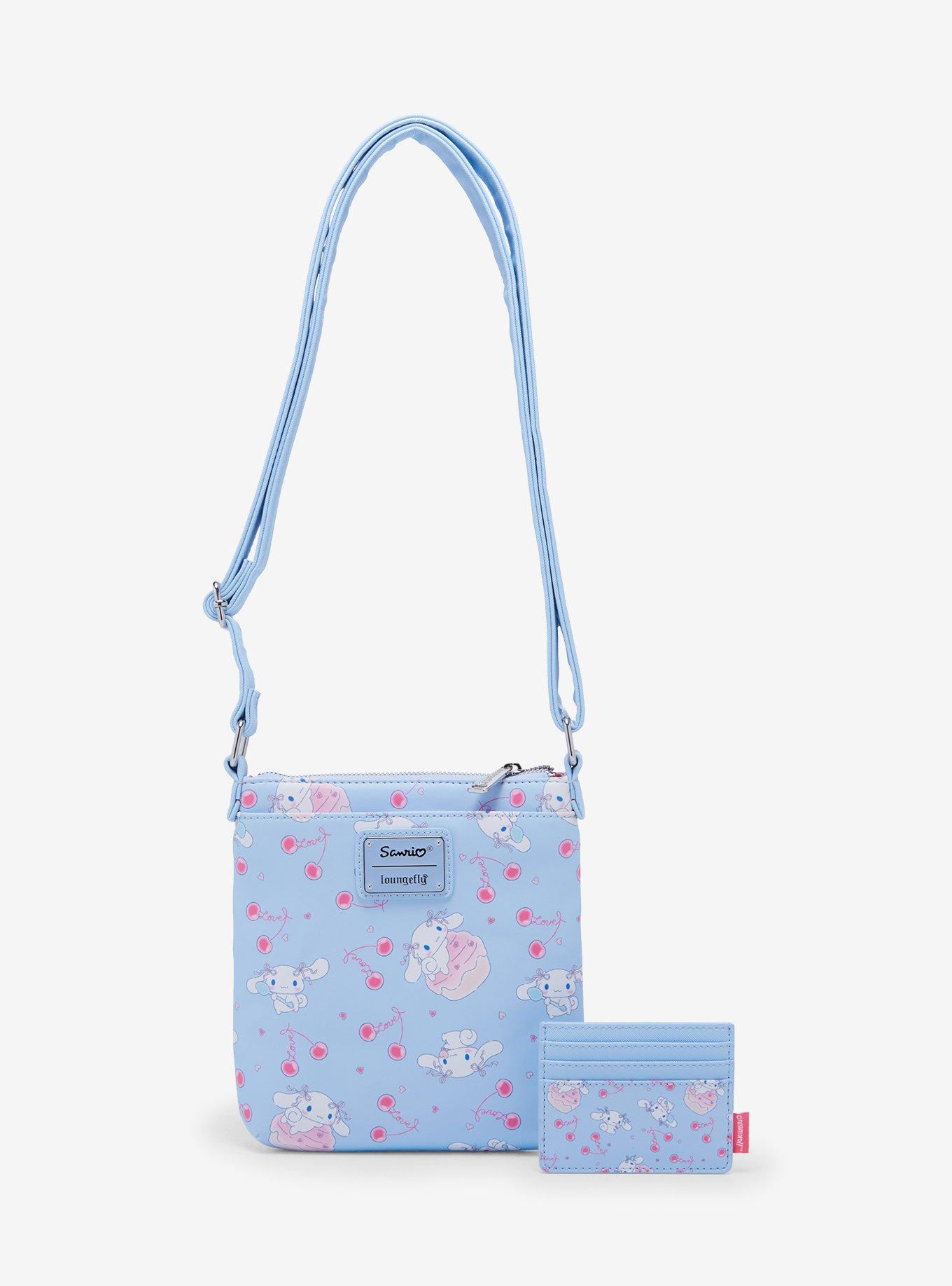 Loungefly Sanrio Cinnamoroll Cherries Allover Print Cardholder - BoxLunch Exclusive, , alternate