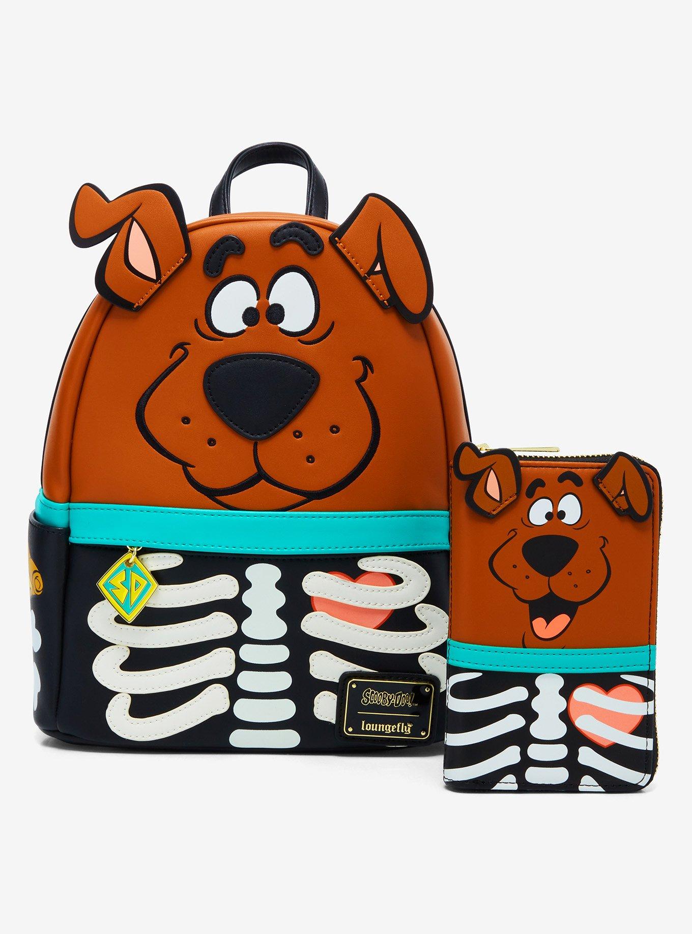 Loungefly Scooby-Doo! Skeleton Scooby Glow-in-the-Dark Mini Backpack, , alternate