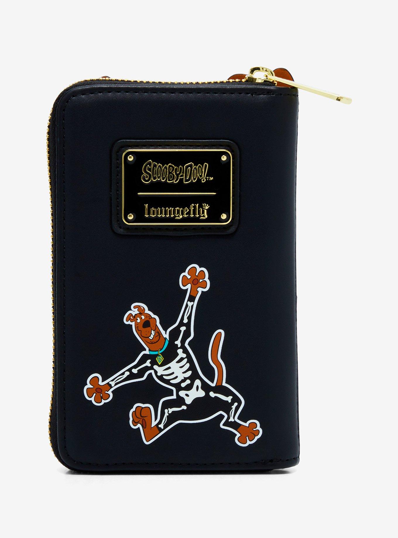 Loungefly Scooby-Doo! Skeleton Scooby Glow-in-the-Dark Small Zip Wallet, , alternate