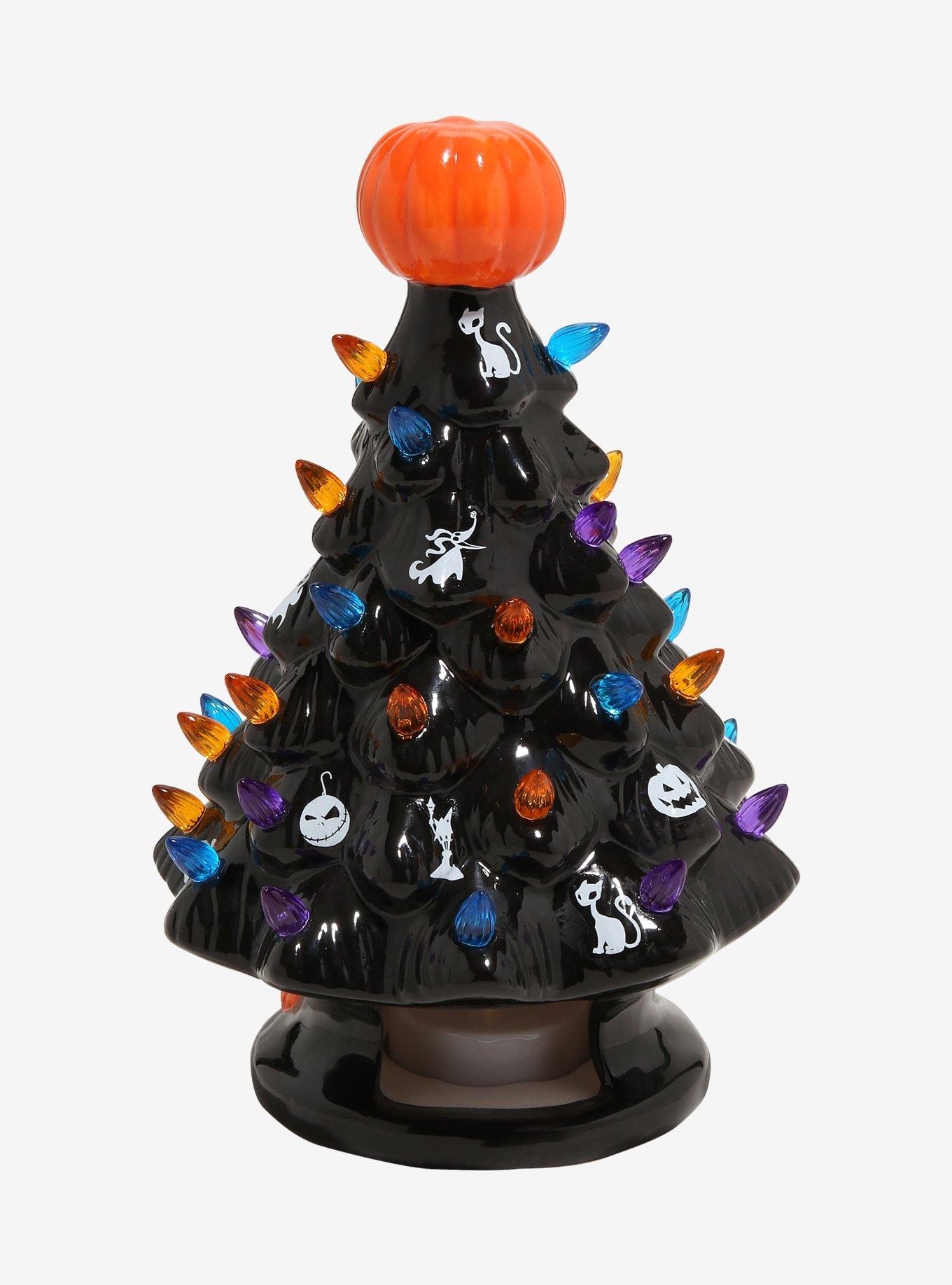 The Nightmare Before Christmas Halloween Light-Up Ceramic Tree, , alternate