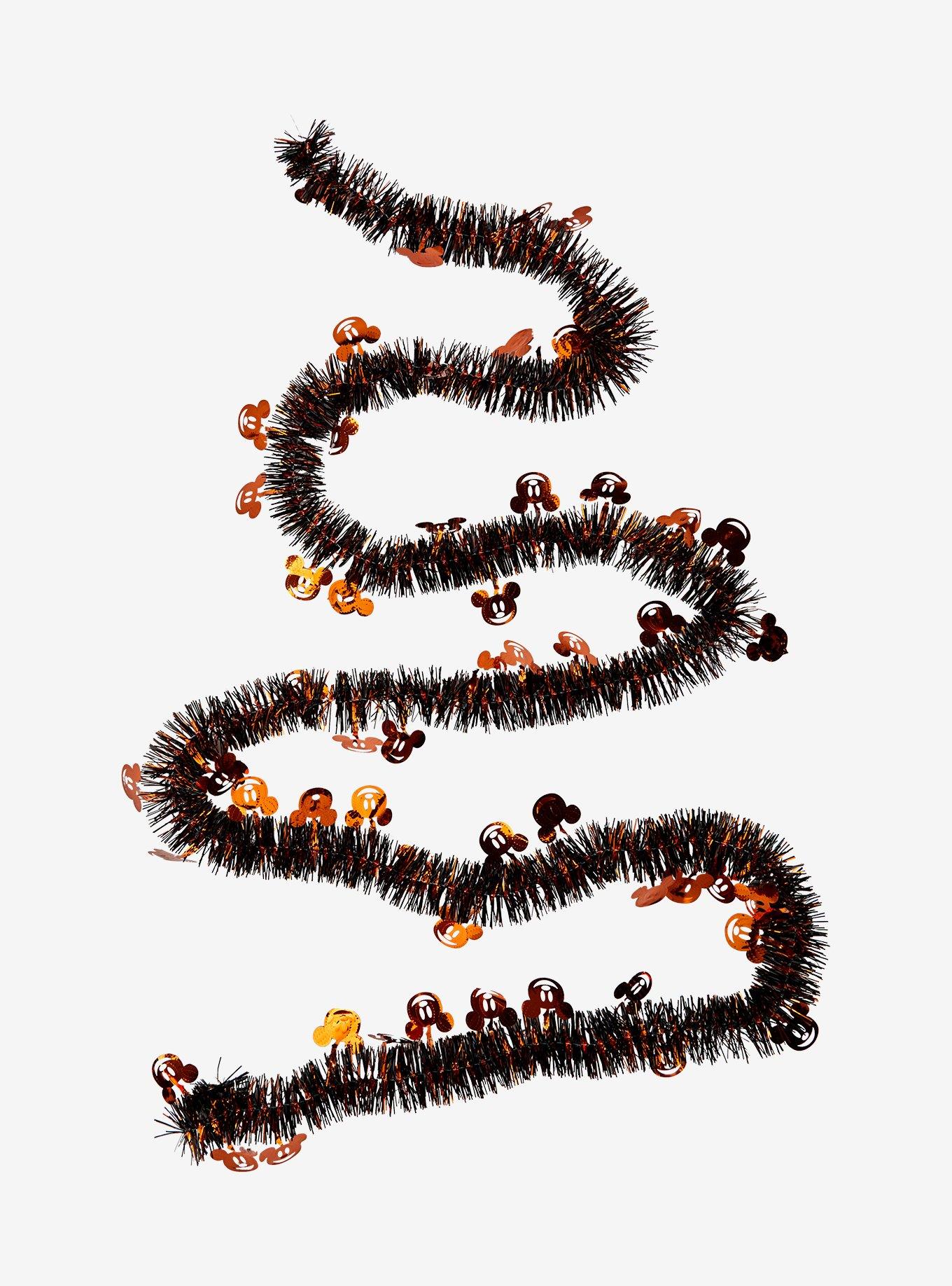 Disney Mickey Mouse Pumpkin Tinsel Garland, , alternate