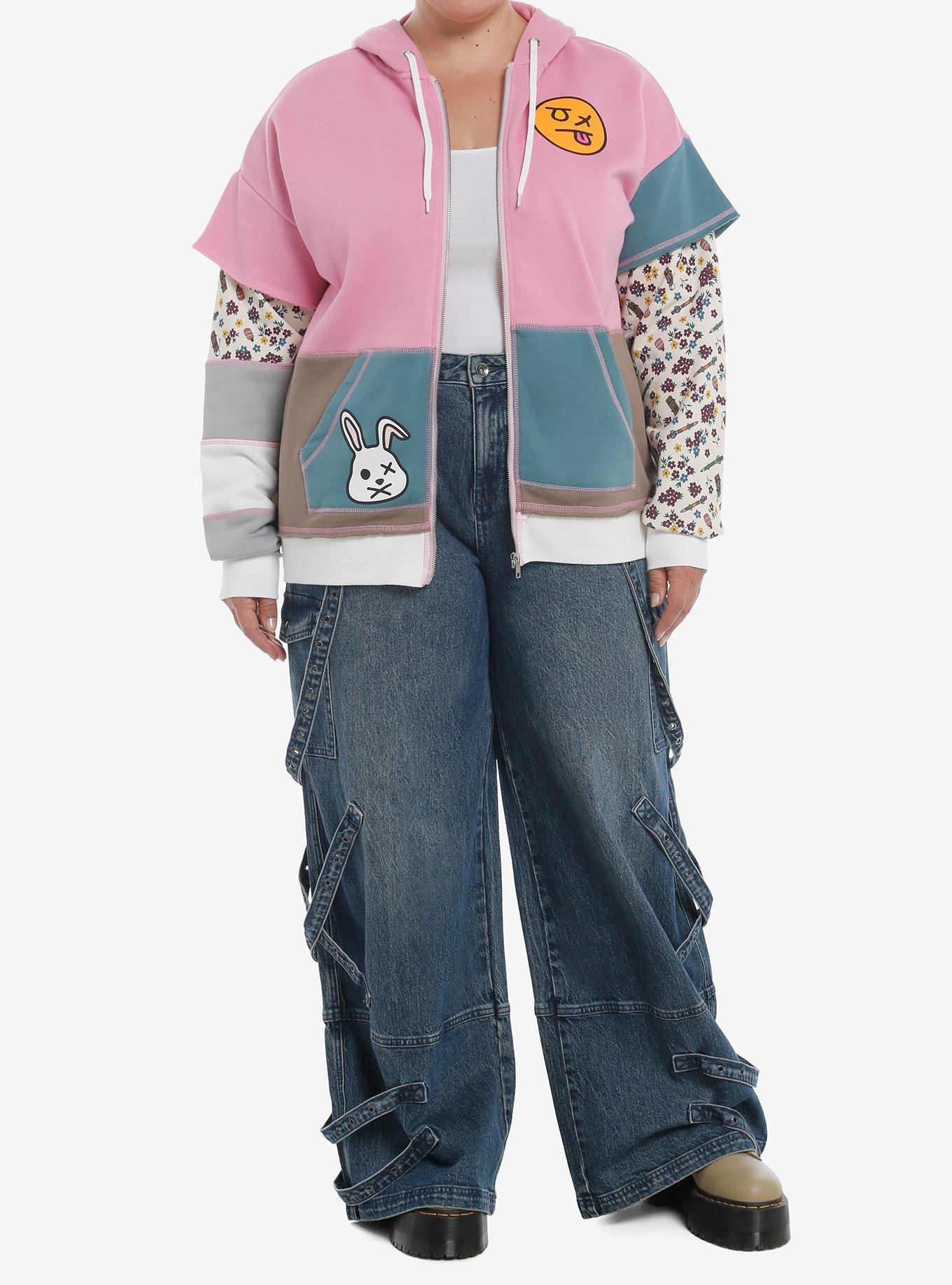 Borderlands Tiny Tina Girls Hoodie Plus Size, MULTI, alternate