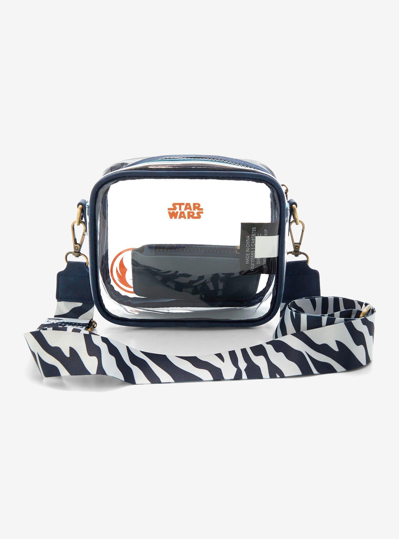 Star Wars Clone Wars Trio Clear Crossbody Bag With Pouch Her Universe Exclusive, , alternate