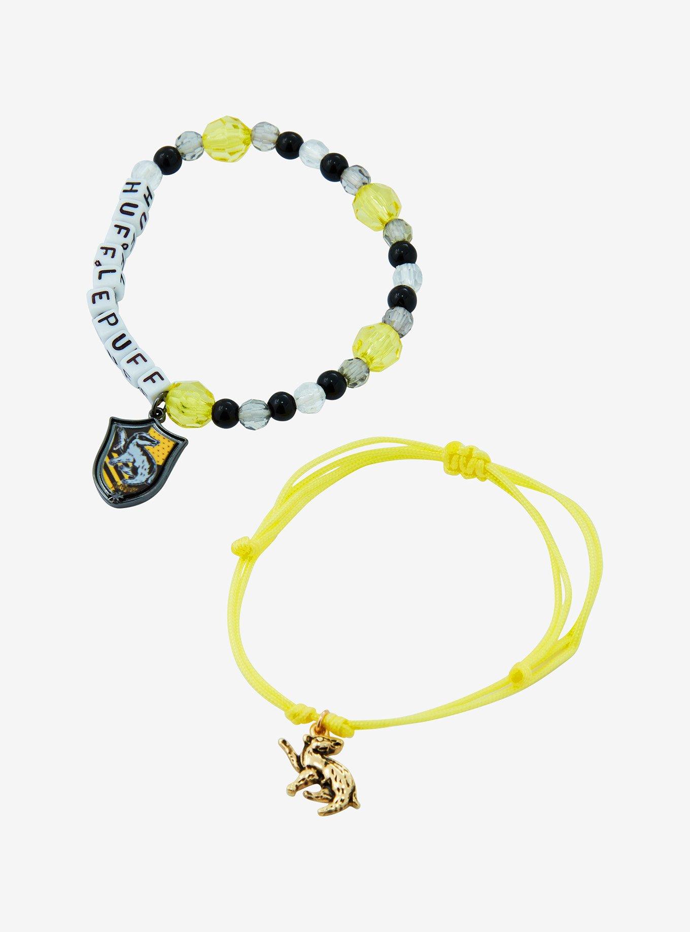 Harry Potter Hufflepuff Bracelet Set, , alternate