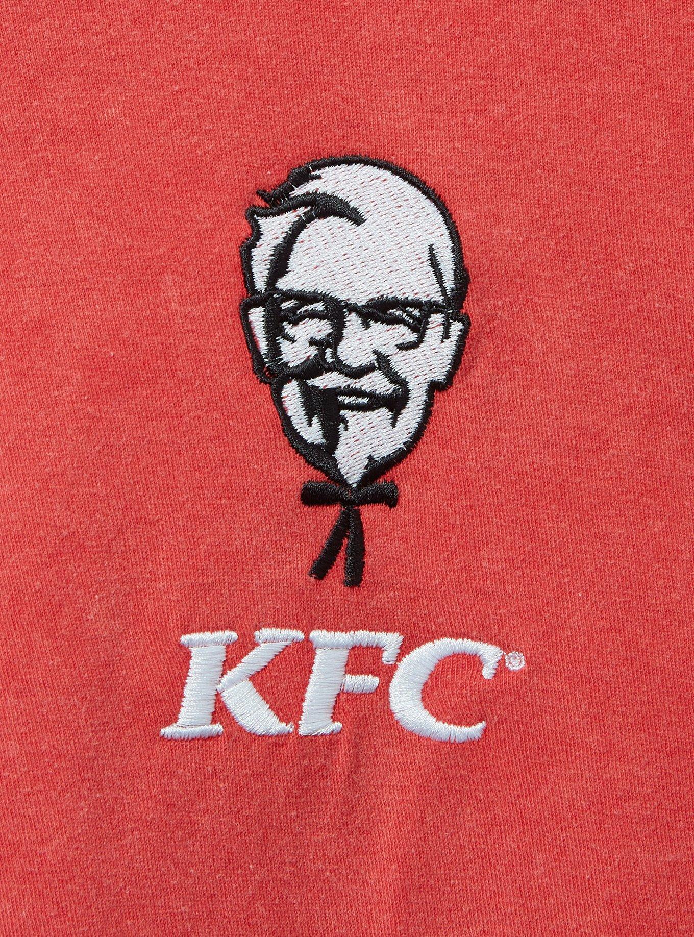 KFC Colonel Sanders Embroidered Portrait T-Shirt - BoxLunch Exclusive, RED, alternate