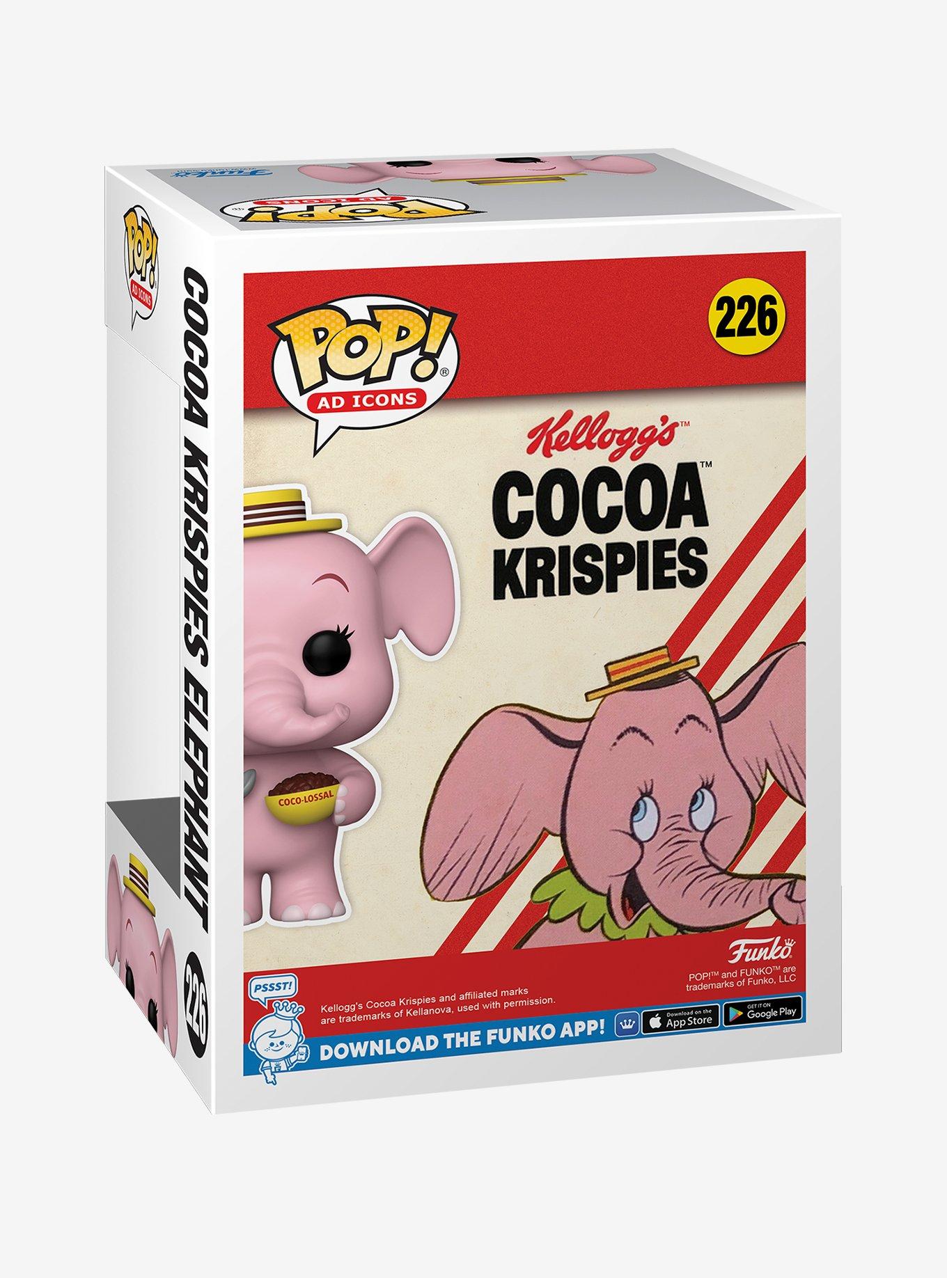 Funko Pop! Ad Icons Kellogg's Cocoa Krispies Elephant Vinyl Figure, , alternate