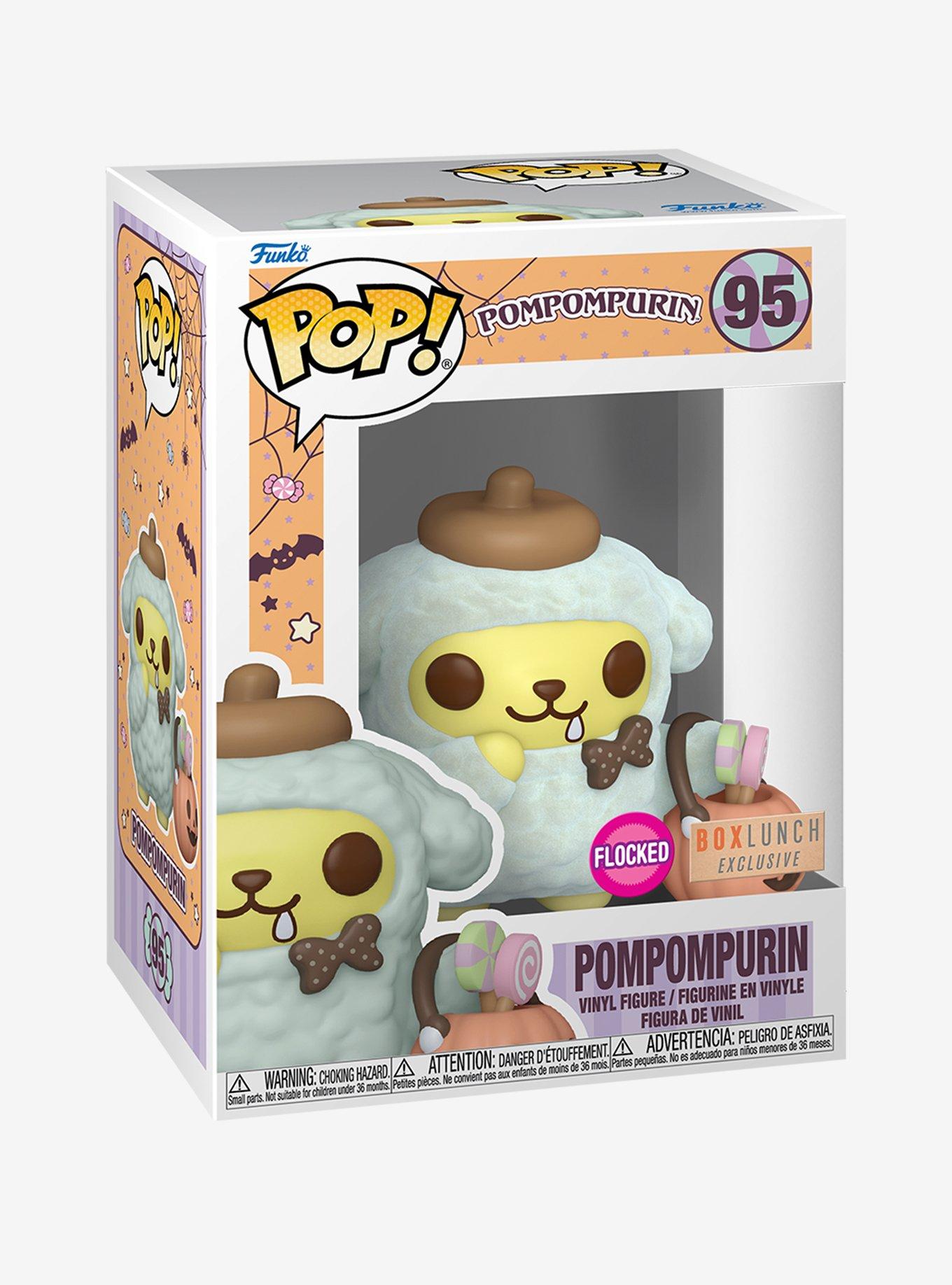 Funko Pop! Sanrio Pompompurin Halloween Flocked Vinyl Figure - BoxLunch Exclusive