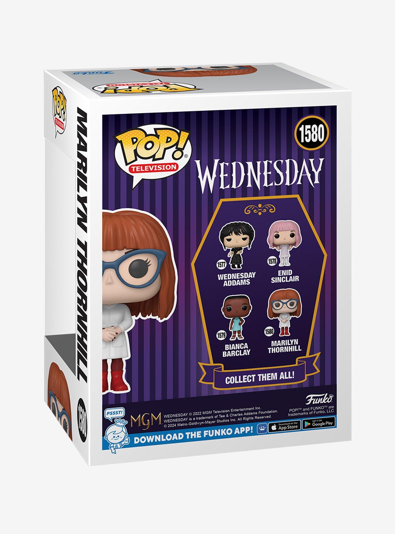 Funko Pop! Television Wednesday Marilyn Thornhill Vinyl Figure, , alternate