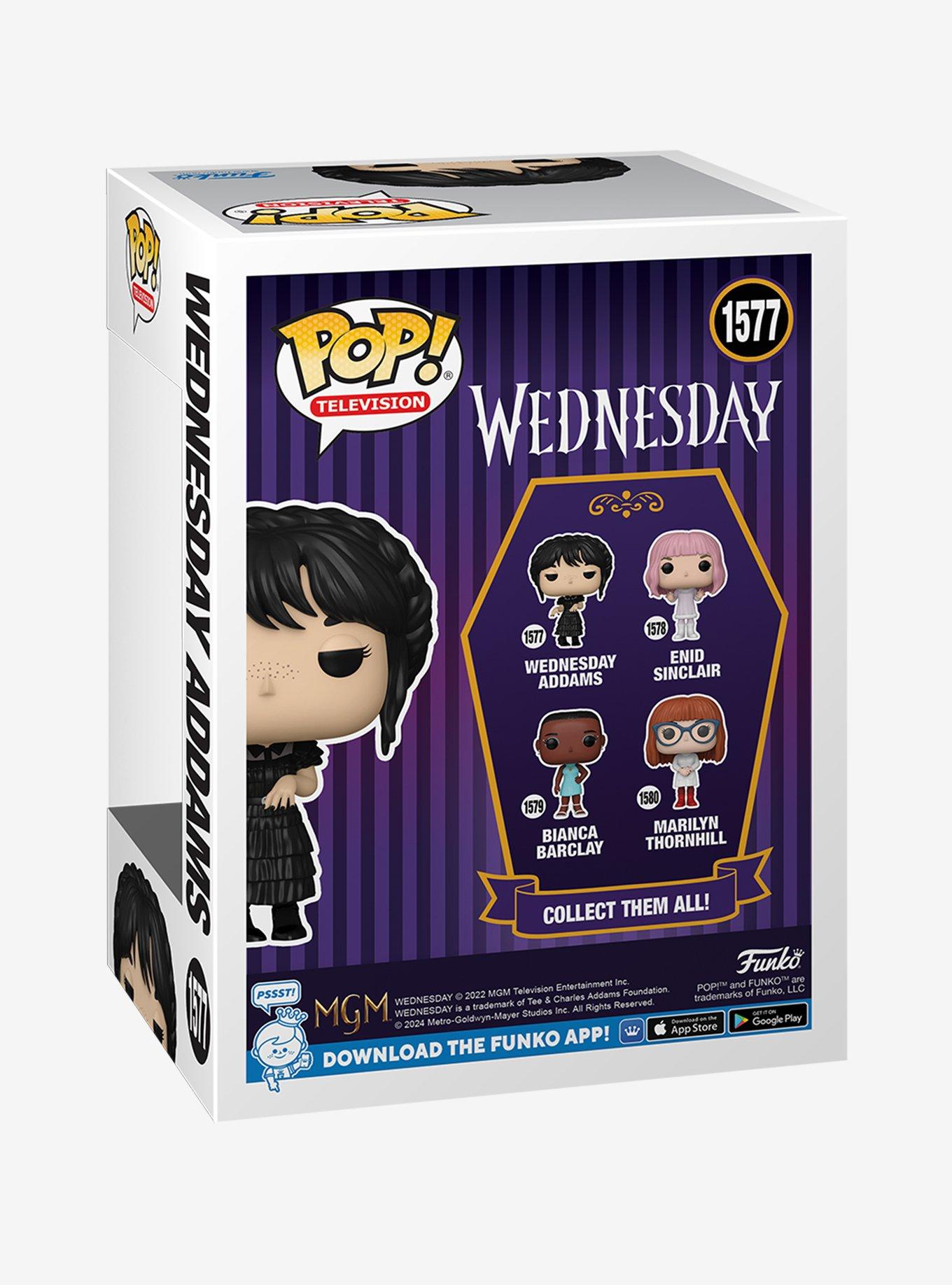 Funko Pop! Television Wednesday Addams Rave'N Dance Vinyl Figure, , alternate