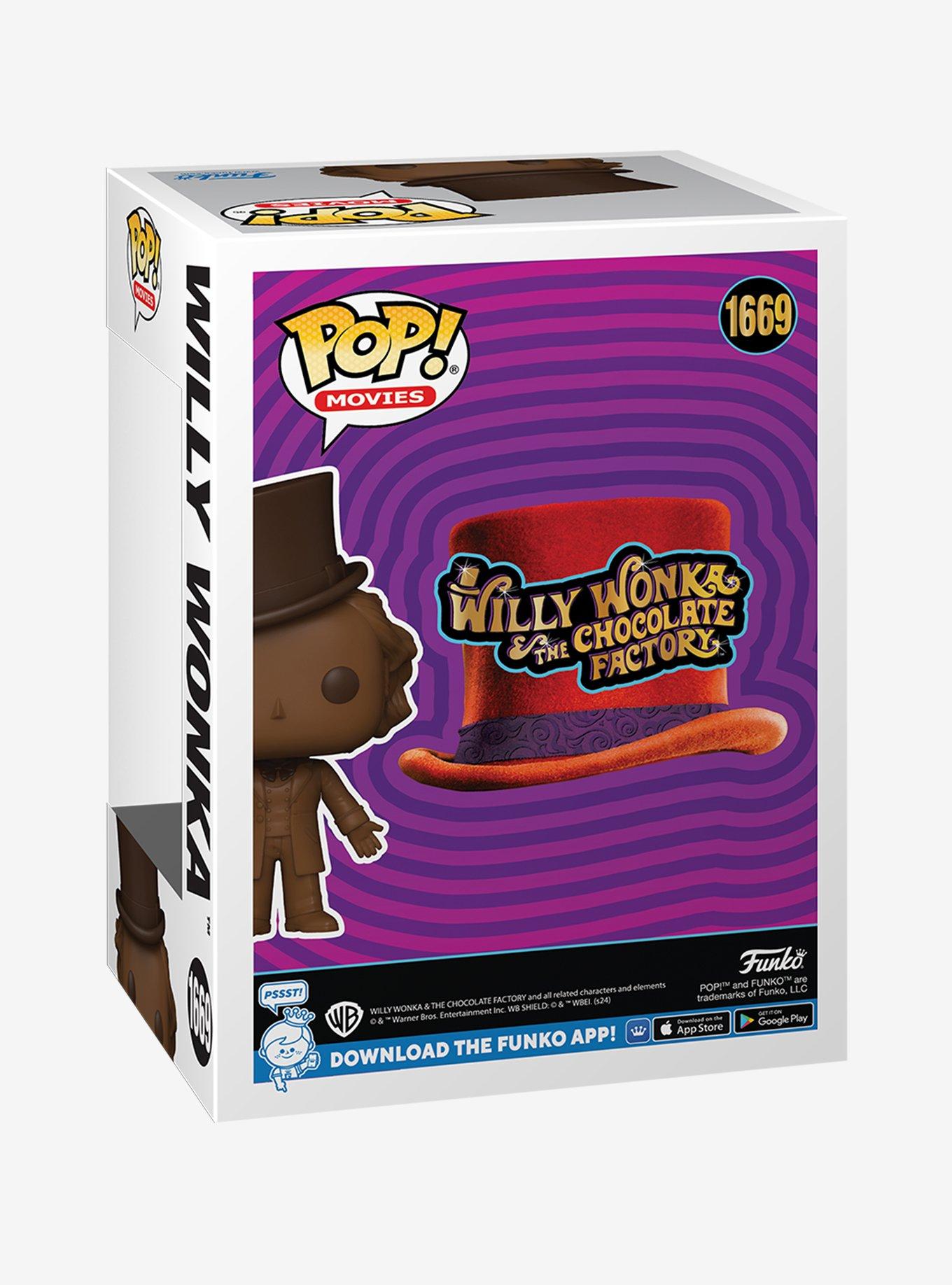 Funko Pop! Willy Wonka and the Chocolate Factory Willy Wonka Chocolate Scented Vinyl Figure, , alternate