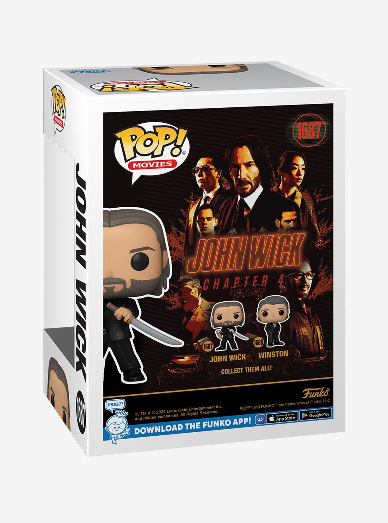 Funko Pop! Movies John Wick: Chapter 4 John Wick Vinyl Figure, , alternate