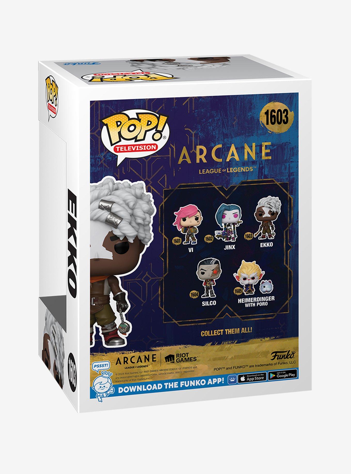 Funko Pop! Television Arcane Ekko Vinyl Figure, , alternate