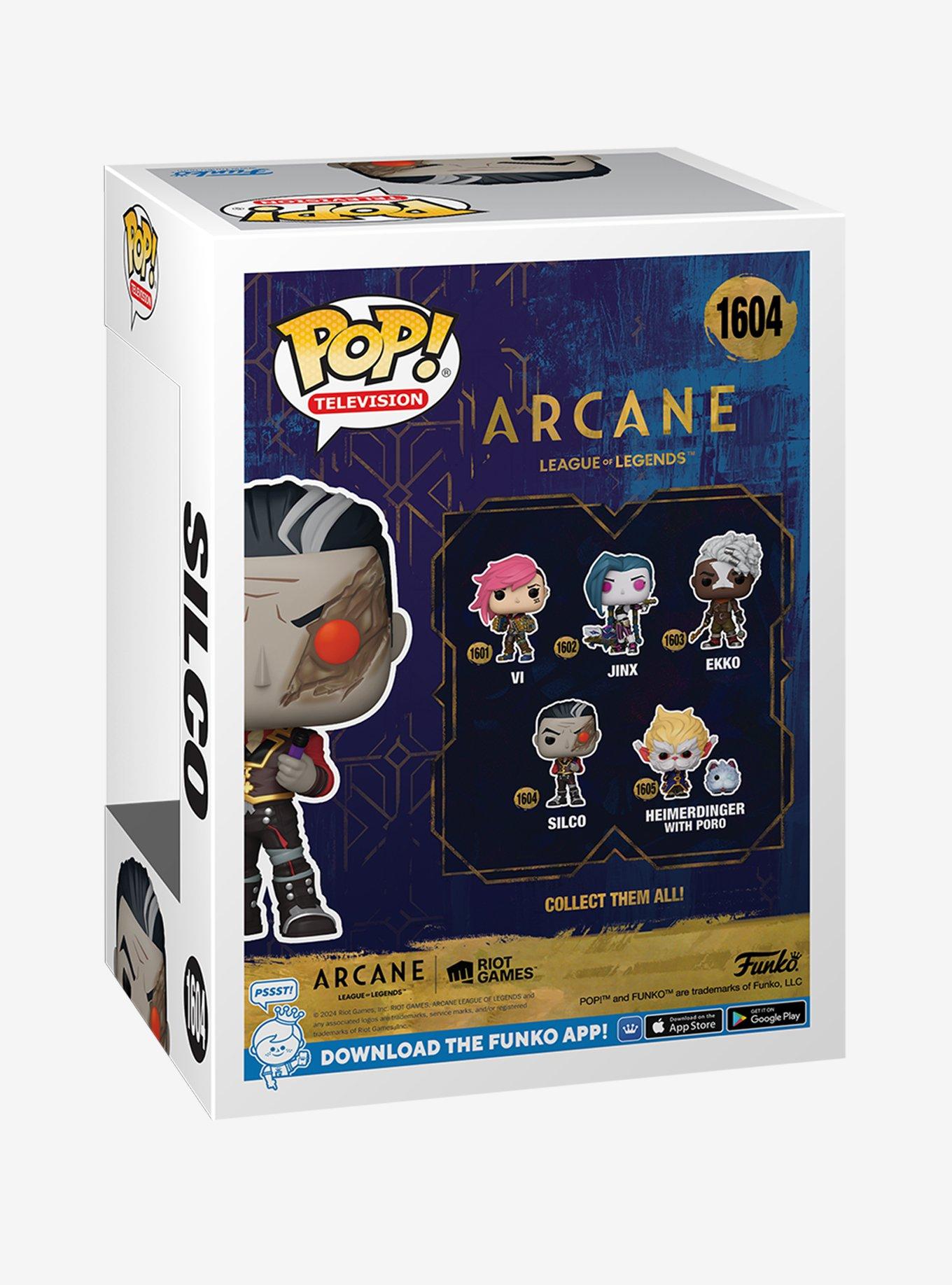 Funko Pop! Television Arcane Silco Vinyl Figure, , alternate