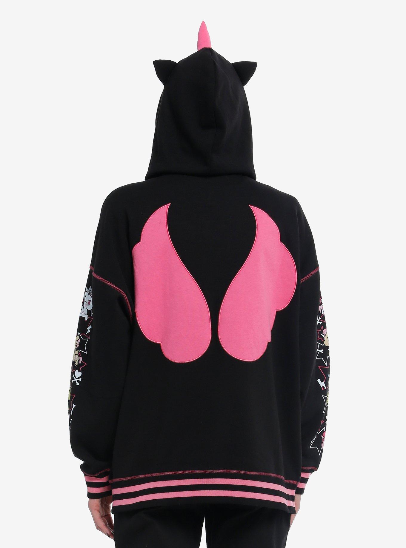 Tokidoki Unicorno Girls Oversized Hoodie, , hi-res