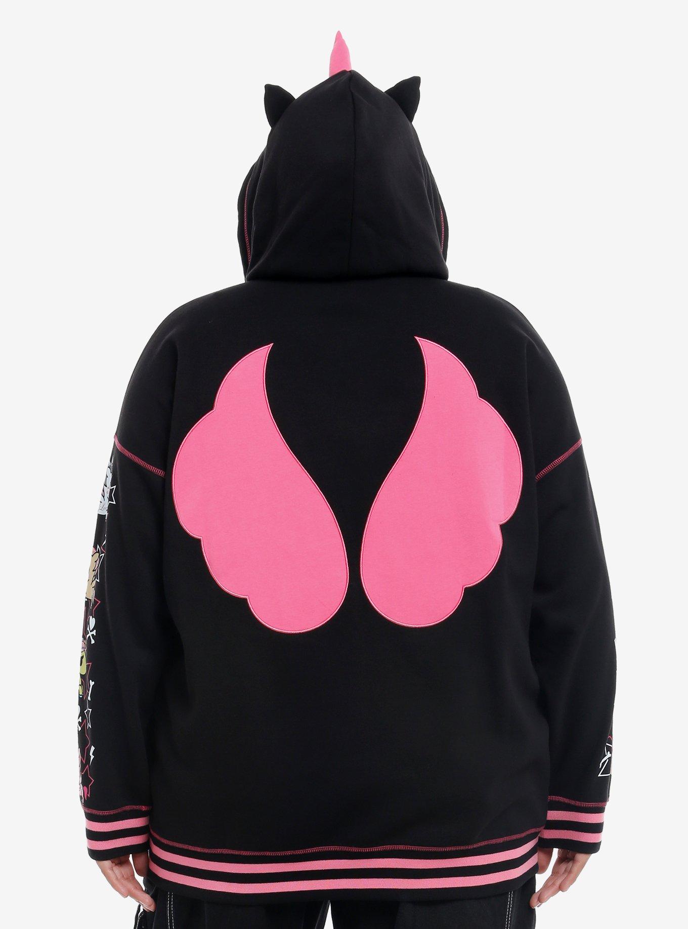 Tokidoki Unicorno Girls Oversized Hoodie Plus