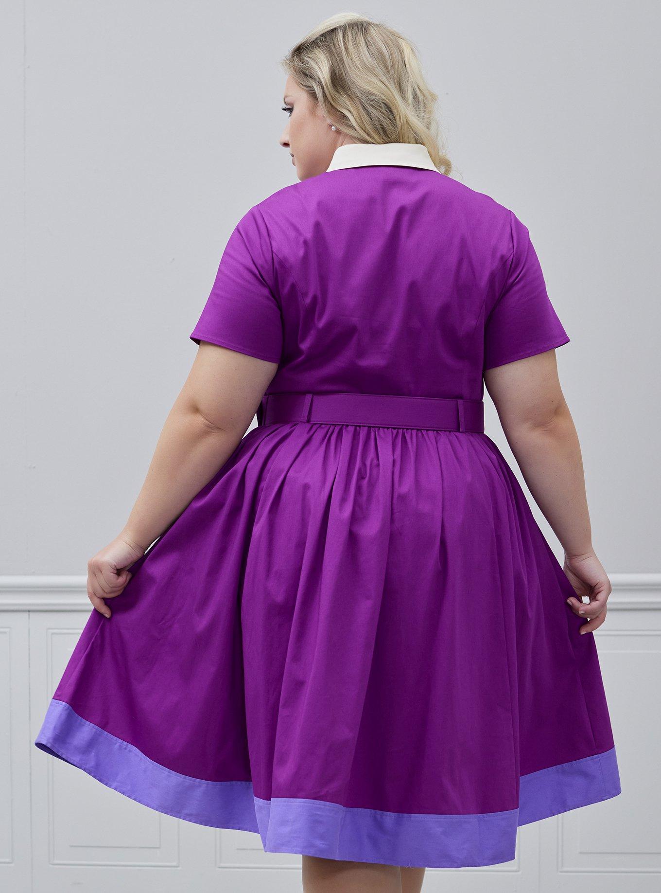 Her Universe The Jetsons Collar Retro Dress Plus Size Her Universe Exclusive, MULTI, alternate - view 3