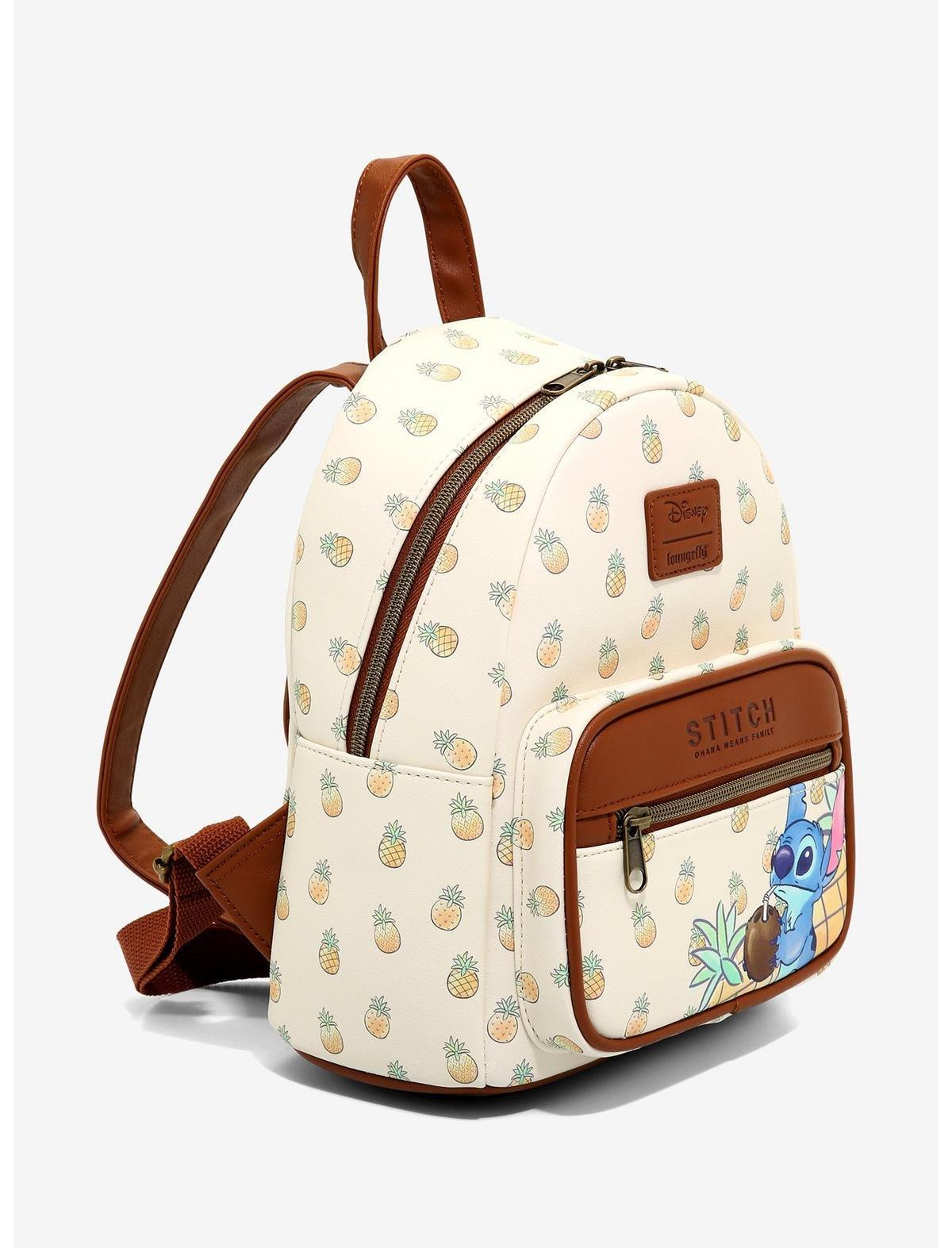 Loungefly Disney Lilo & Stitch Pineapple Mini Backpack, , hi-res