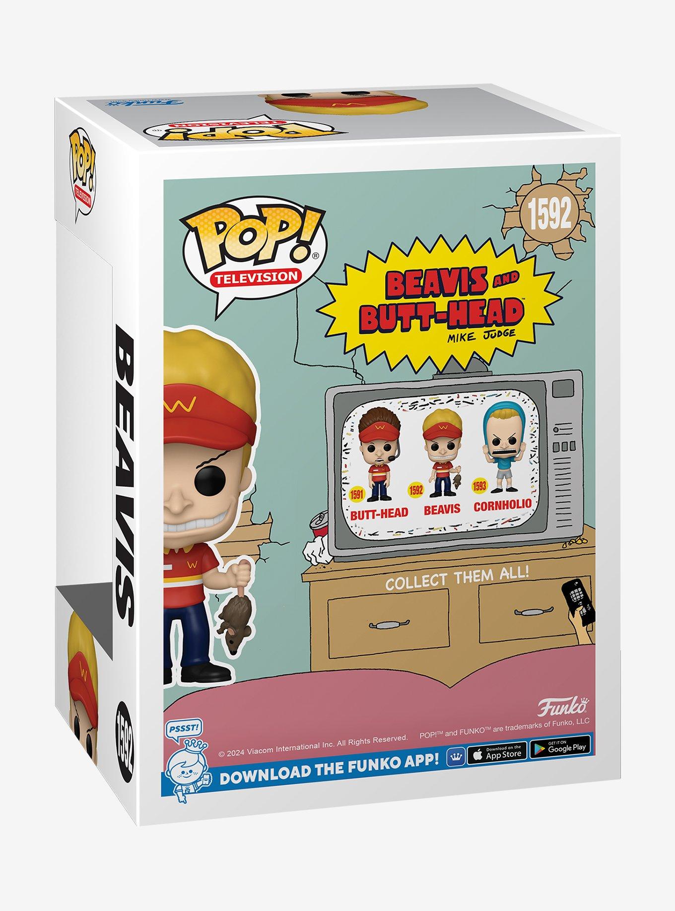 Funko Pop! Television Beavis and Butt-Head Beavis Vinyl Figure, , alternate