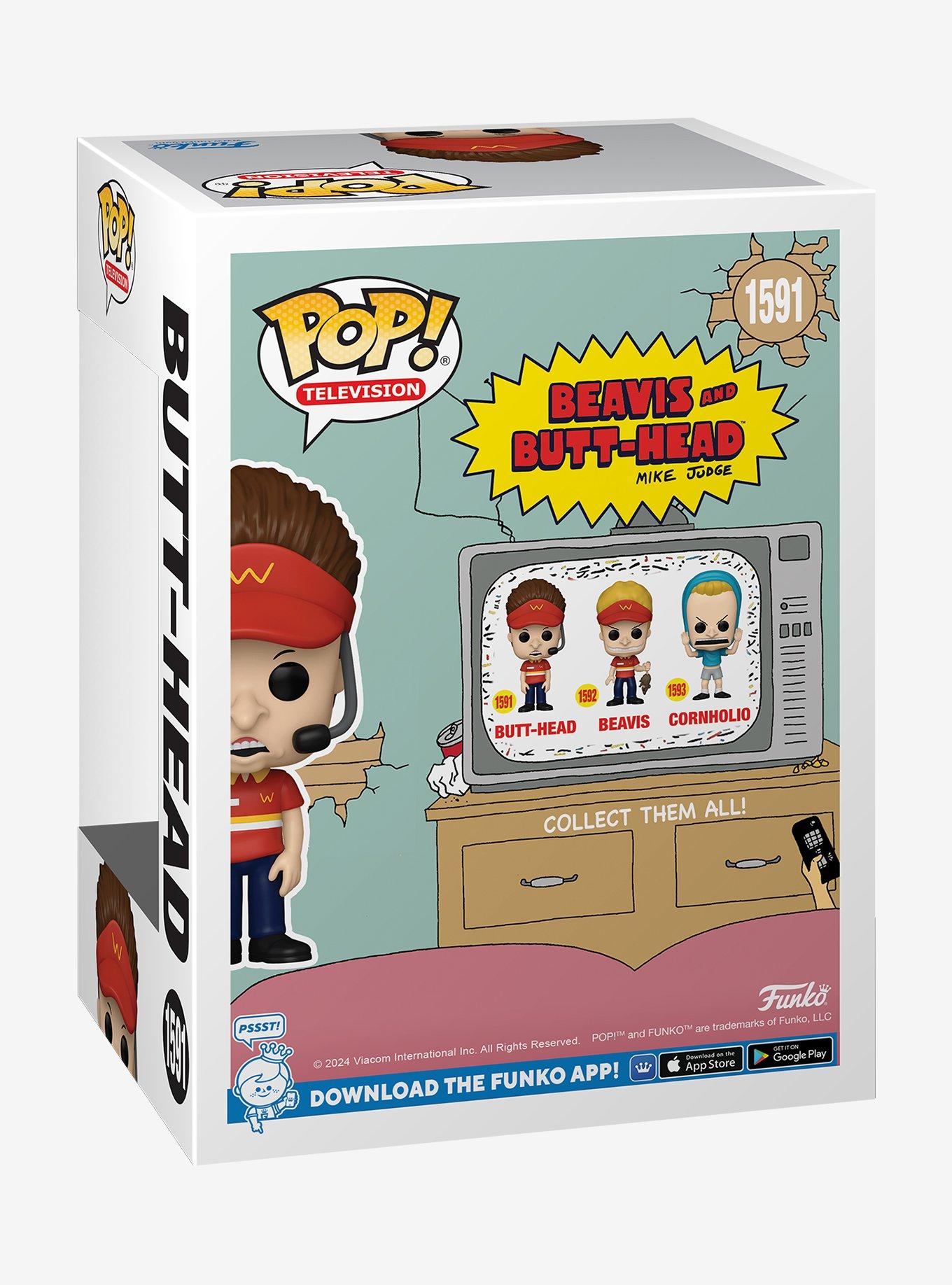 Funko Pop! Television Beavis and Butt-Head Butt-Head Vinyl Figure, , alternate