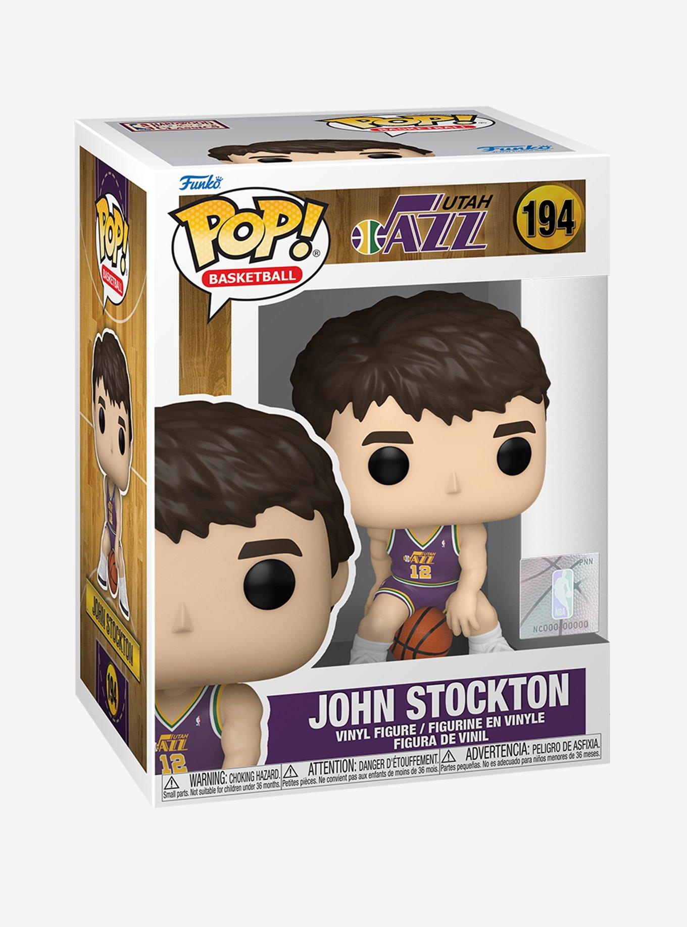 Funko Pop! Basketball Utah Jazz John Stockton Vinyl Figure, , alternate