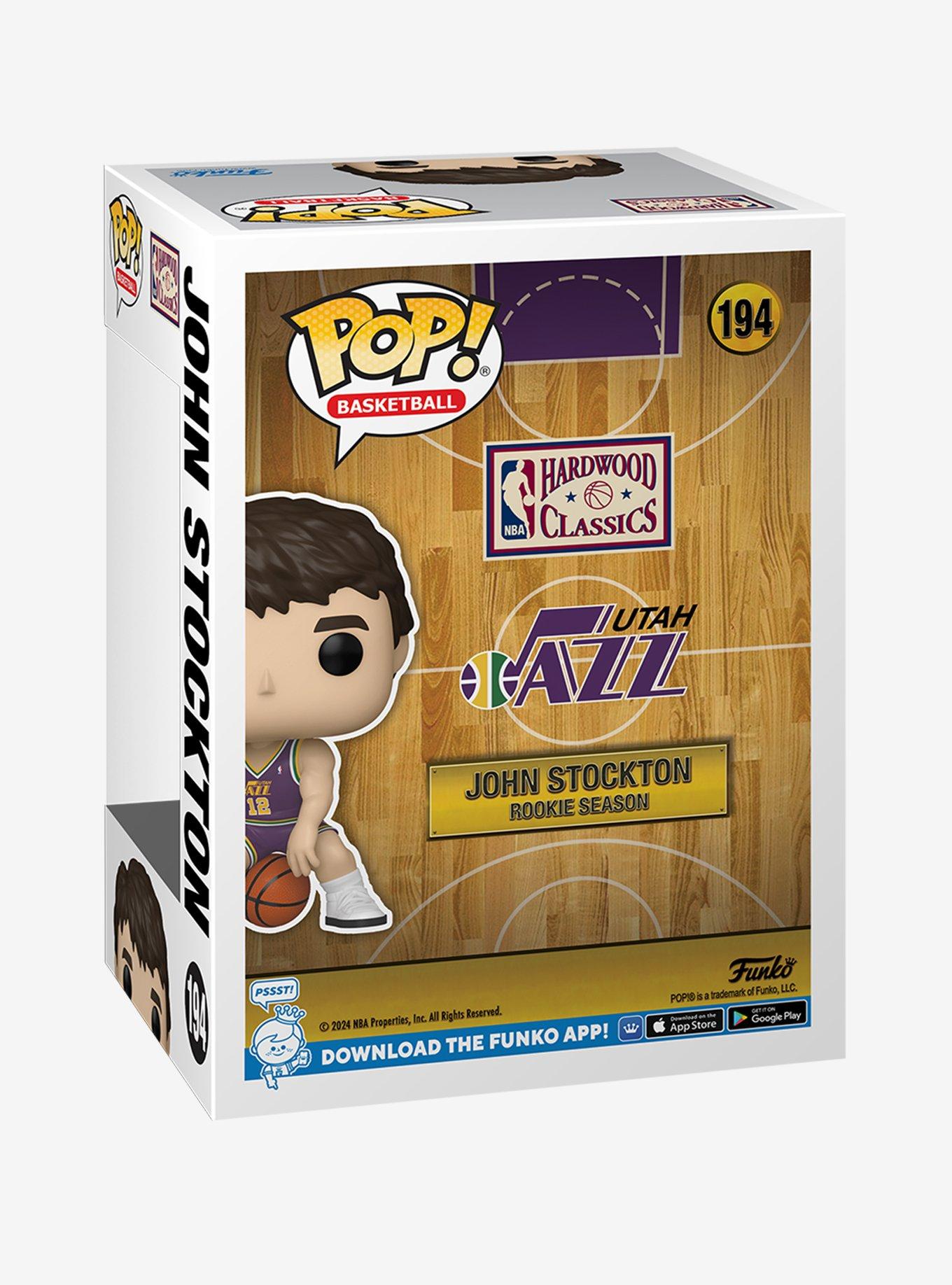 Funko Pop! Basketball Utah Jazz John Stockton Vinyl Figure, , alternate