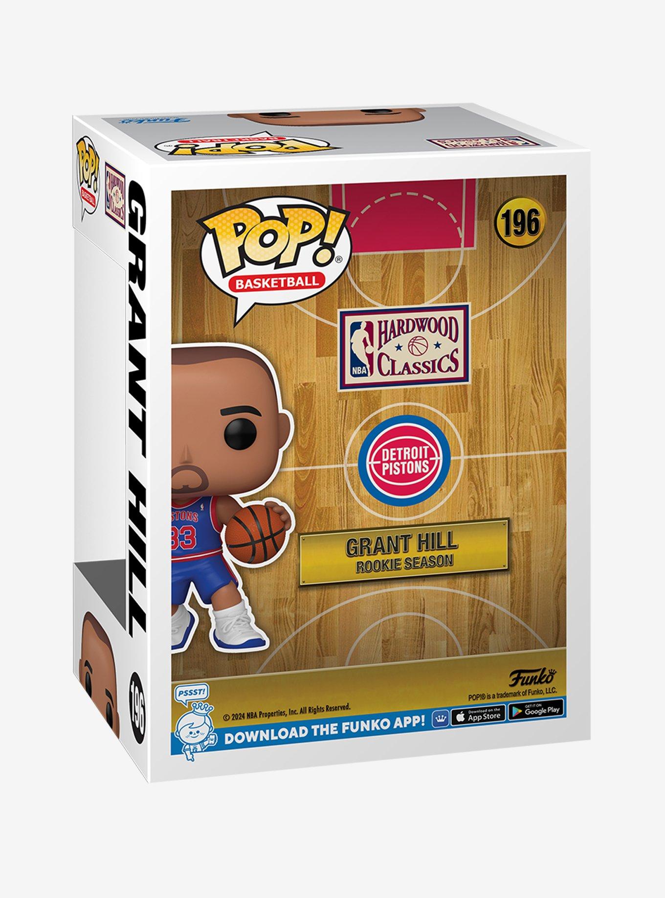 Funko Pop! Basketball Detroit Pistons Grant Hill Vinyl Figure, , alternate