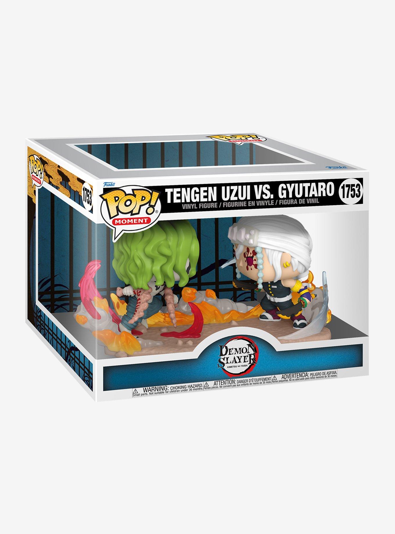 Funko Pop! Moment Demon Slayer: Kimetsu no Yaiba Tengen Uzui Vs. Gyutaro Vinyl Figure, , hi-res