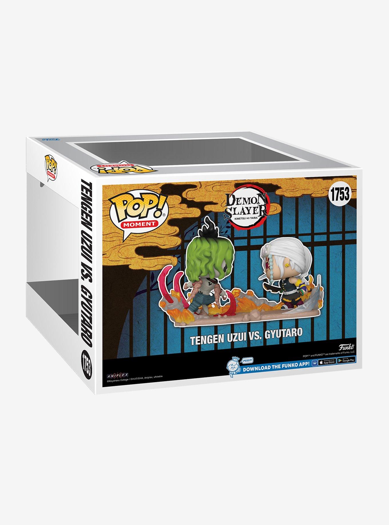 Funko Pop! Moment Demon Slayer: Kimetsu no Yaiba Tengen Uzui Vs. Gyutaro Vinyl Figure, , alternate