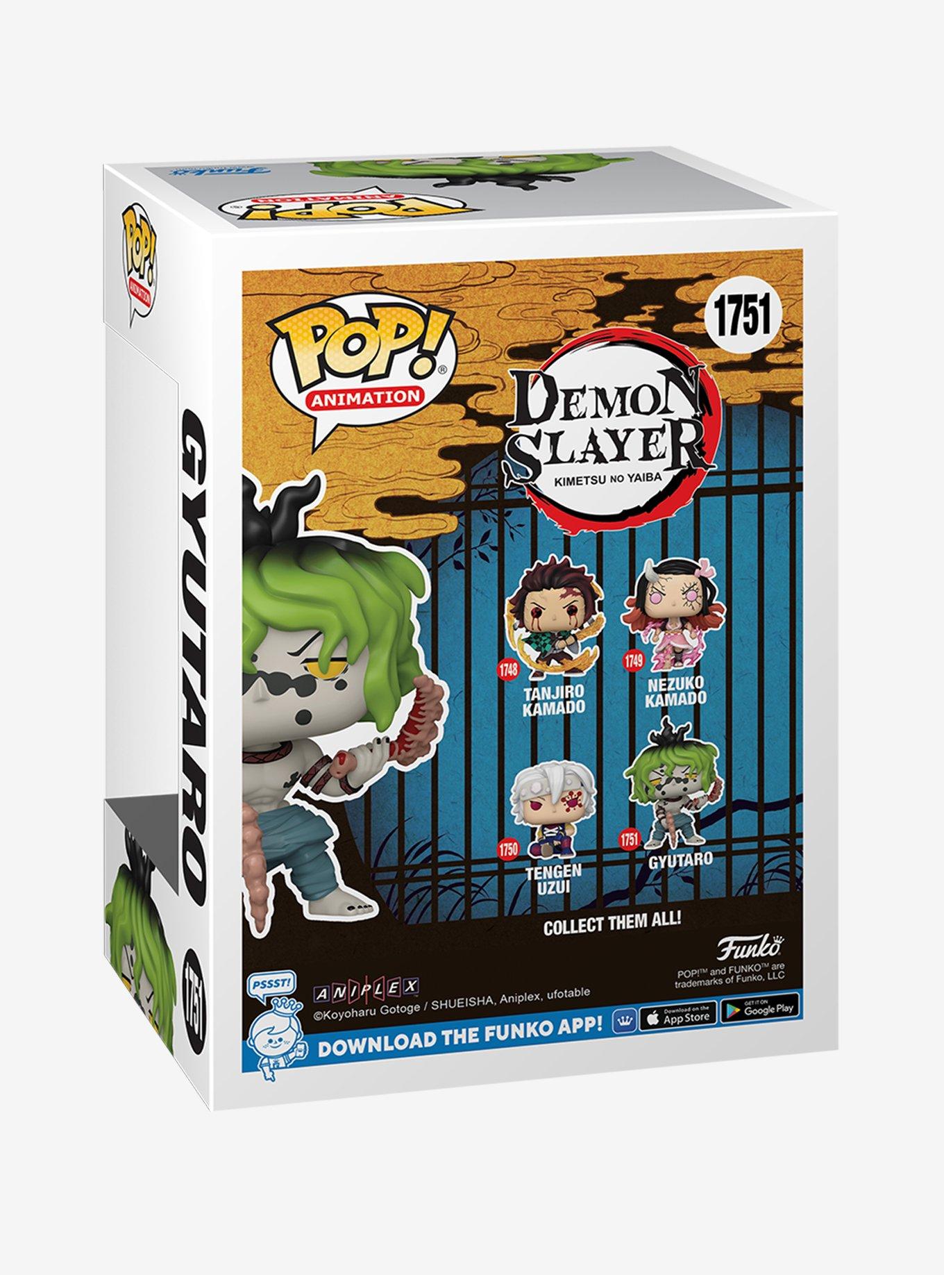 Funko Pop! Animation Demon Slayer: Kimetsu no Yaiba Gyutaro Vinyl Figure, , alternate