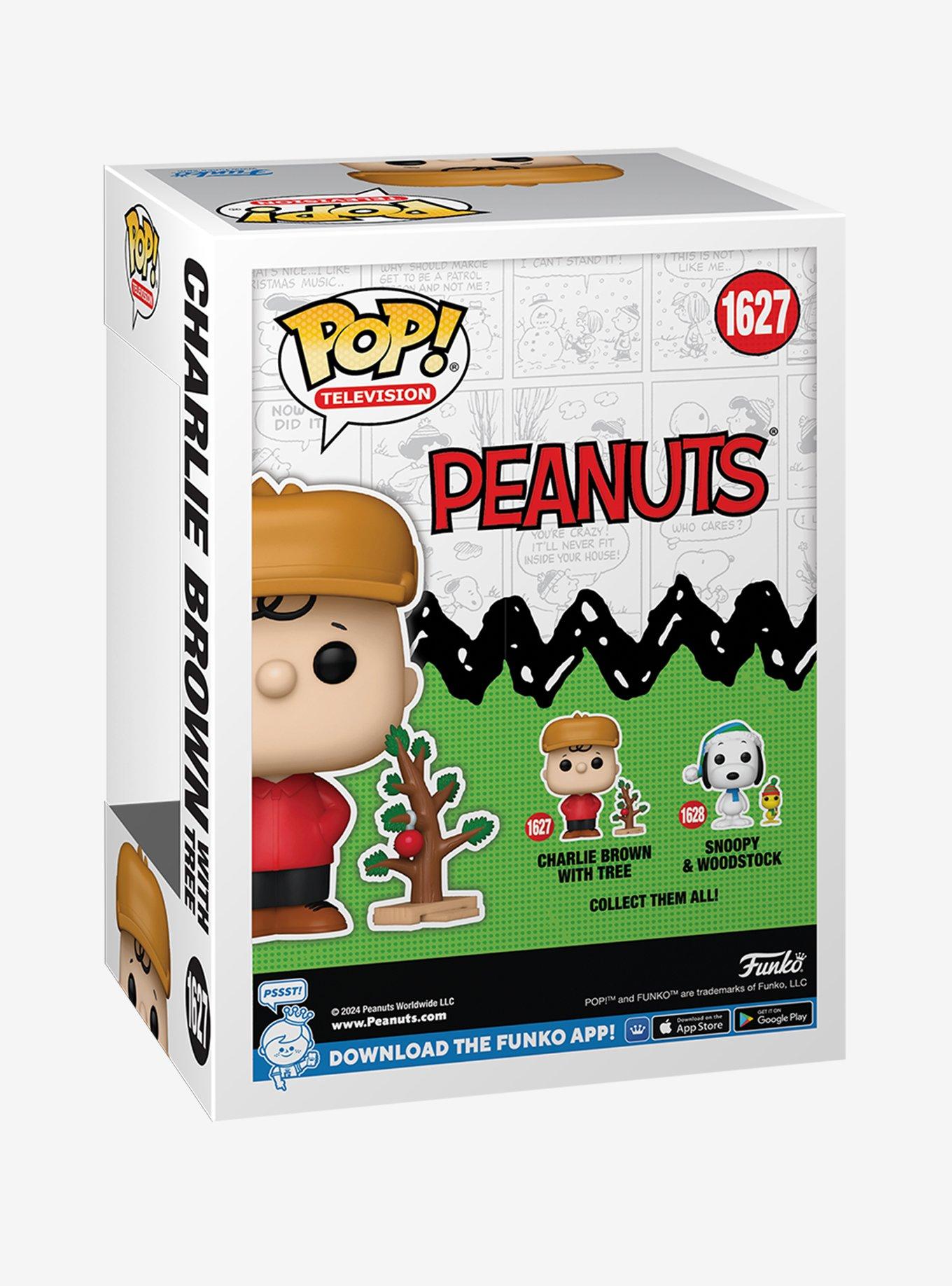 Funko Pop! Television Peanuts Charlie Brown with Tree Vinyl Figure, , alternate