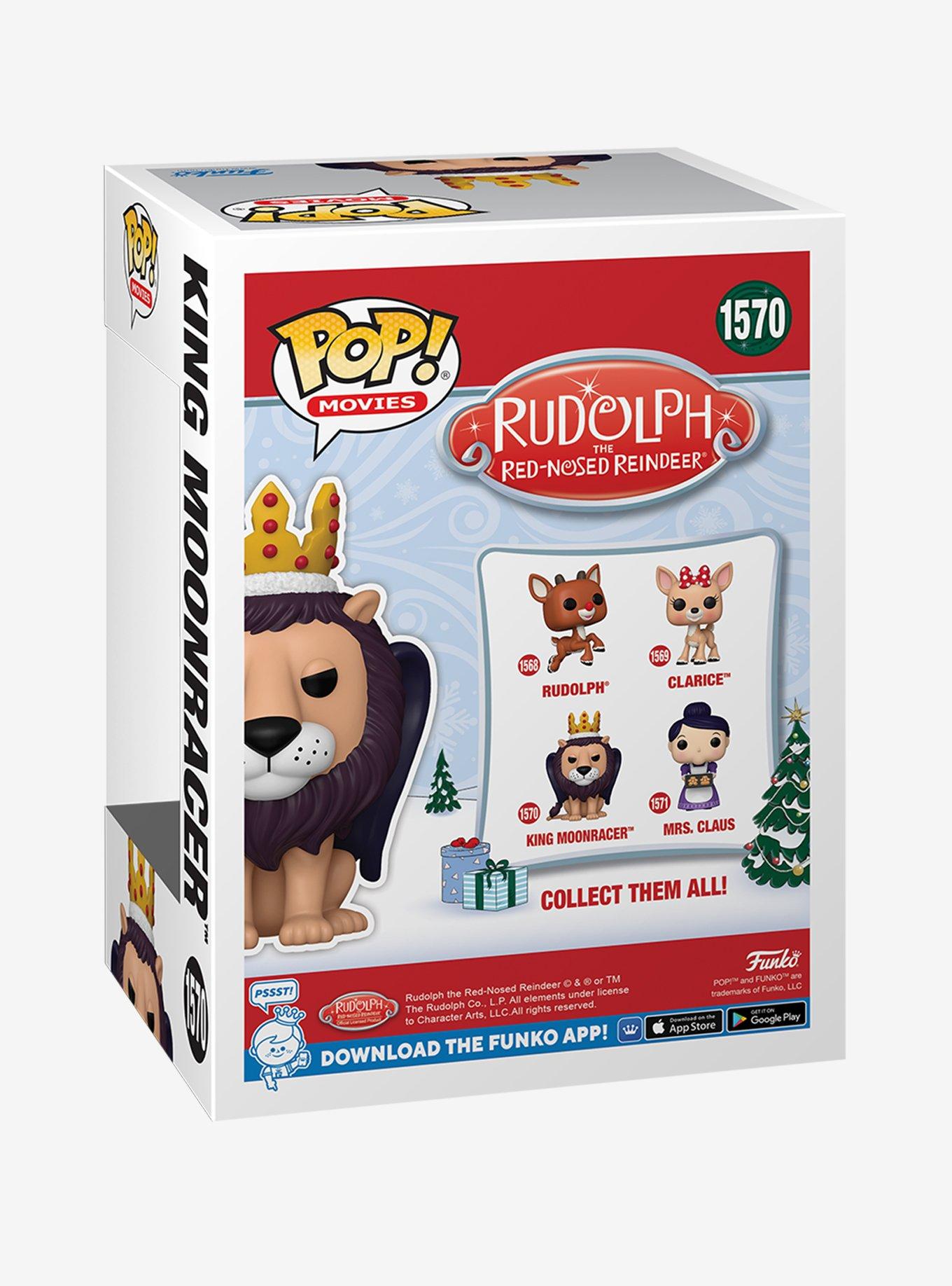 Funko Pop! Movies Rudolph the Red-Nosed Reindeer 60th Anniversary King Moonracer Vinyl Figure, , alternate