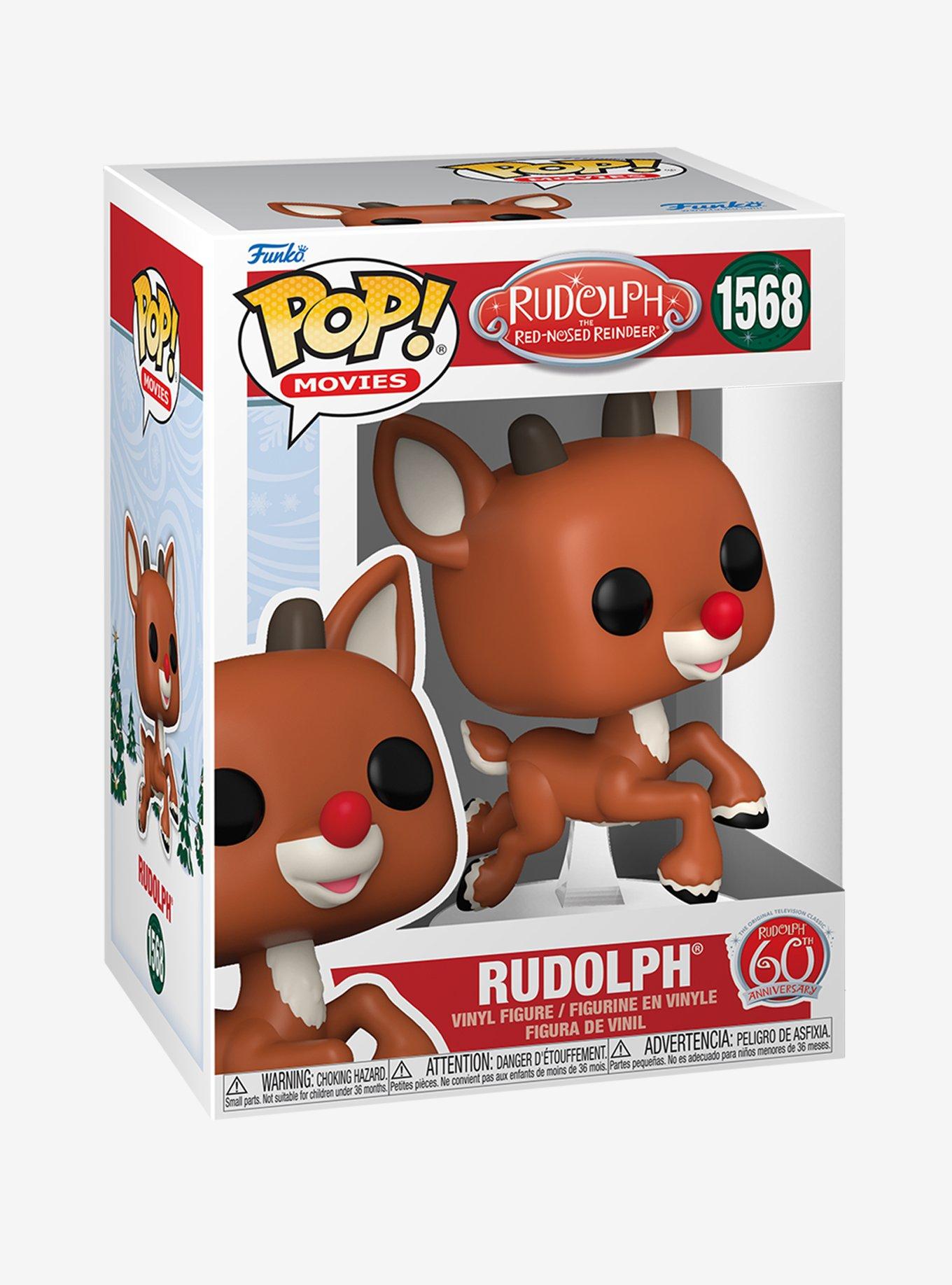 Funko Pop! Movies Rudolph the Red-Nosed Reindeer 60th Anniversary Rudolph Vinyl Figure, , hi-res