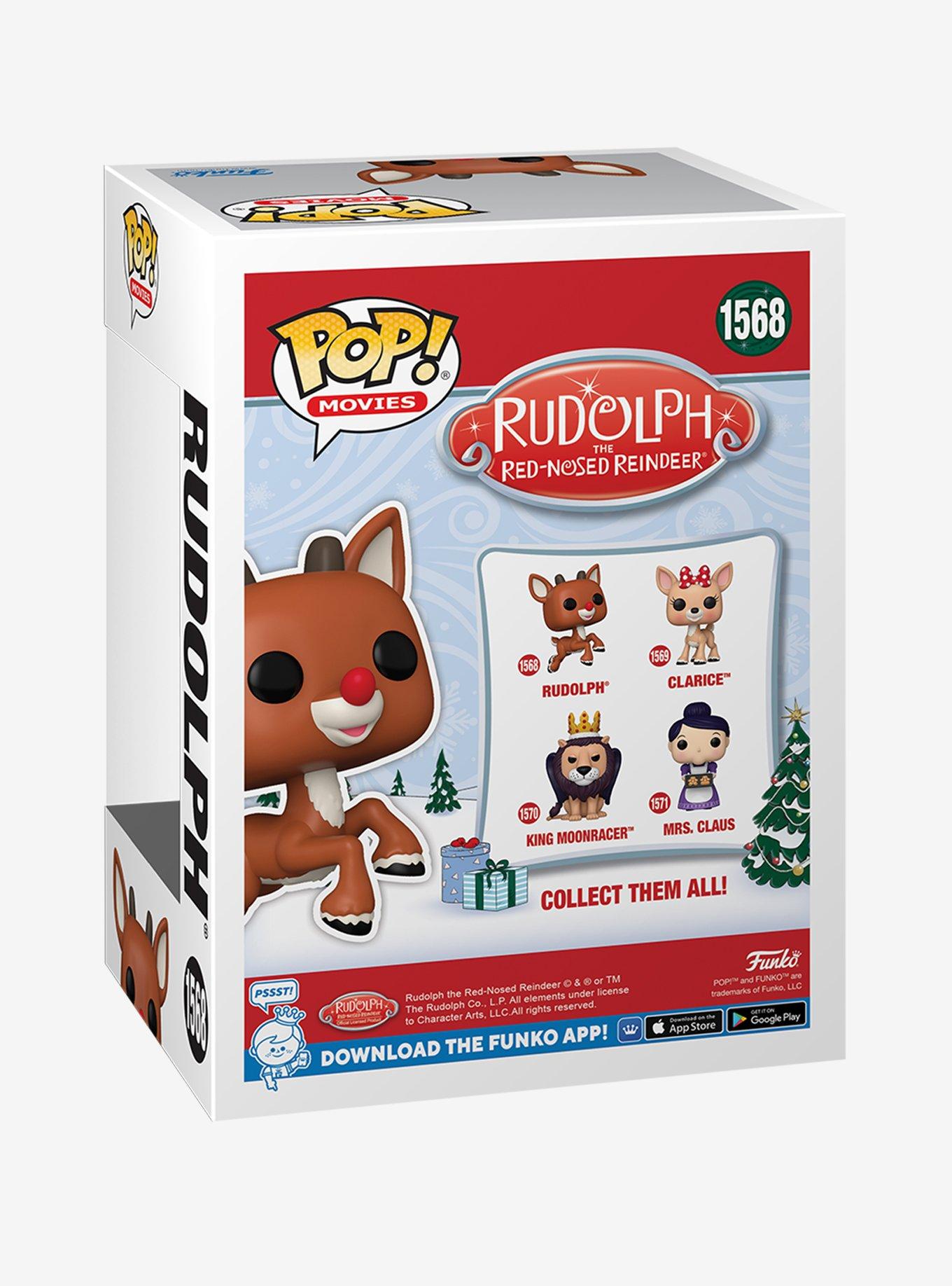 Funko Pop! Movies Rudolph the Red-Nosed Reindeer 60th Anniversary Rudolph Vinyl Figure, , alternate