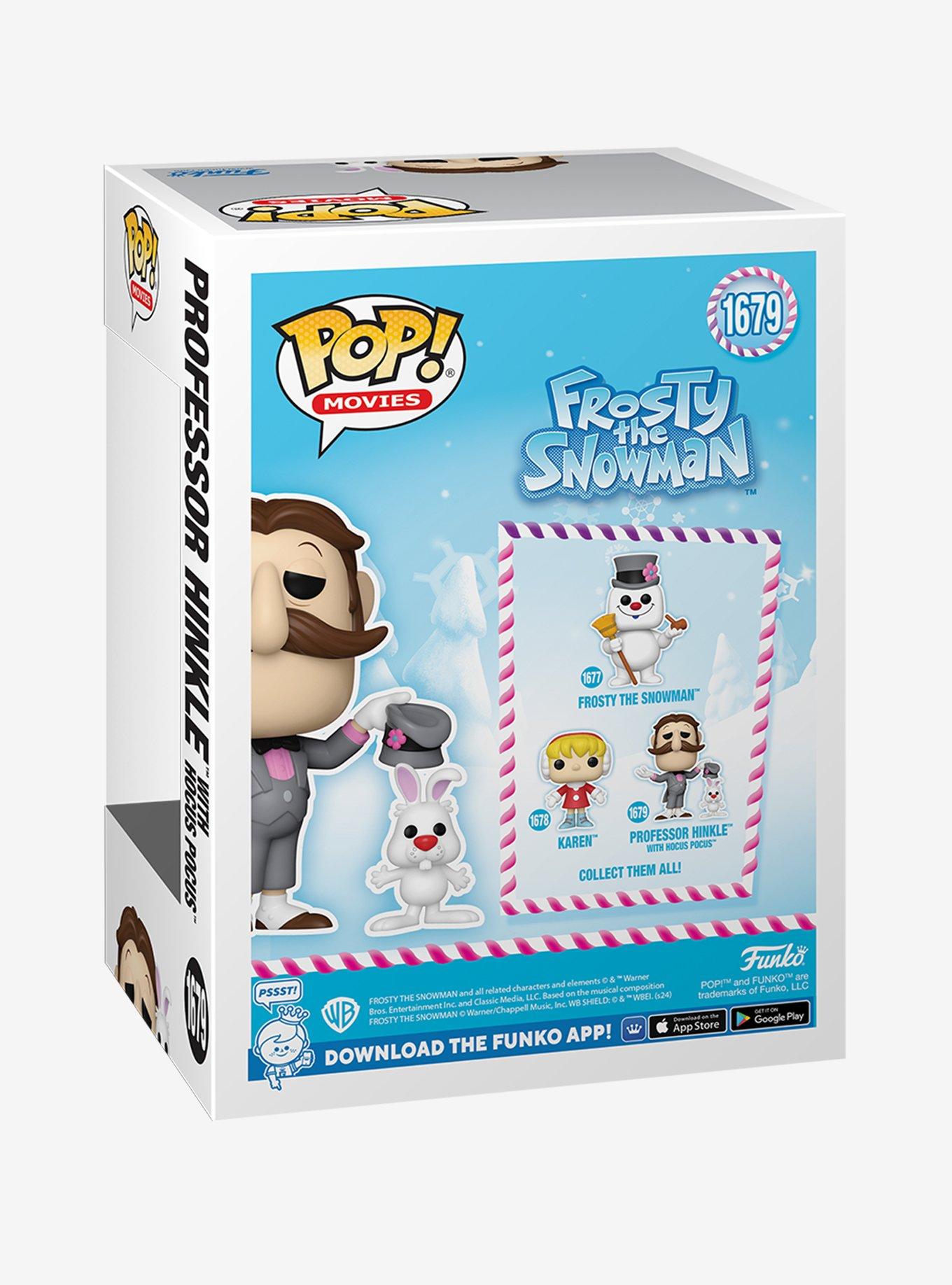 Funko Pop! Movies Frosty the Snowman Professor Hinkle with Hocus Pocus Vinyl Figure, , alternate