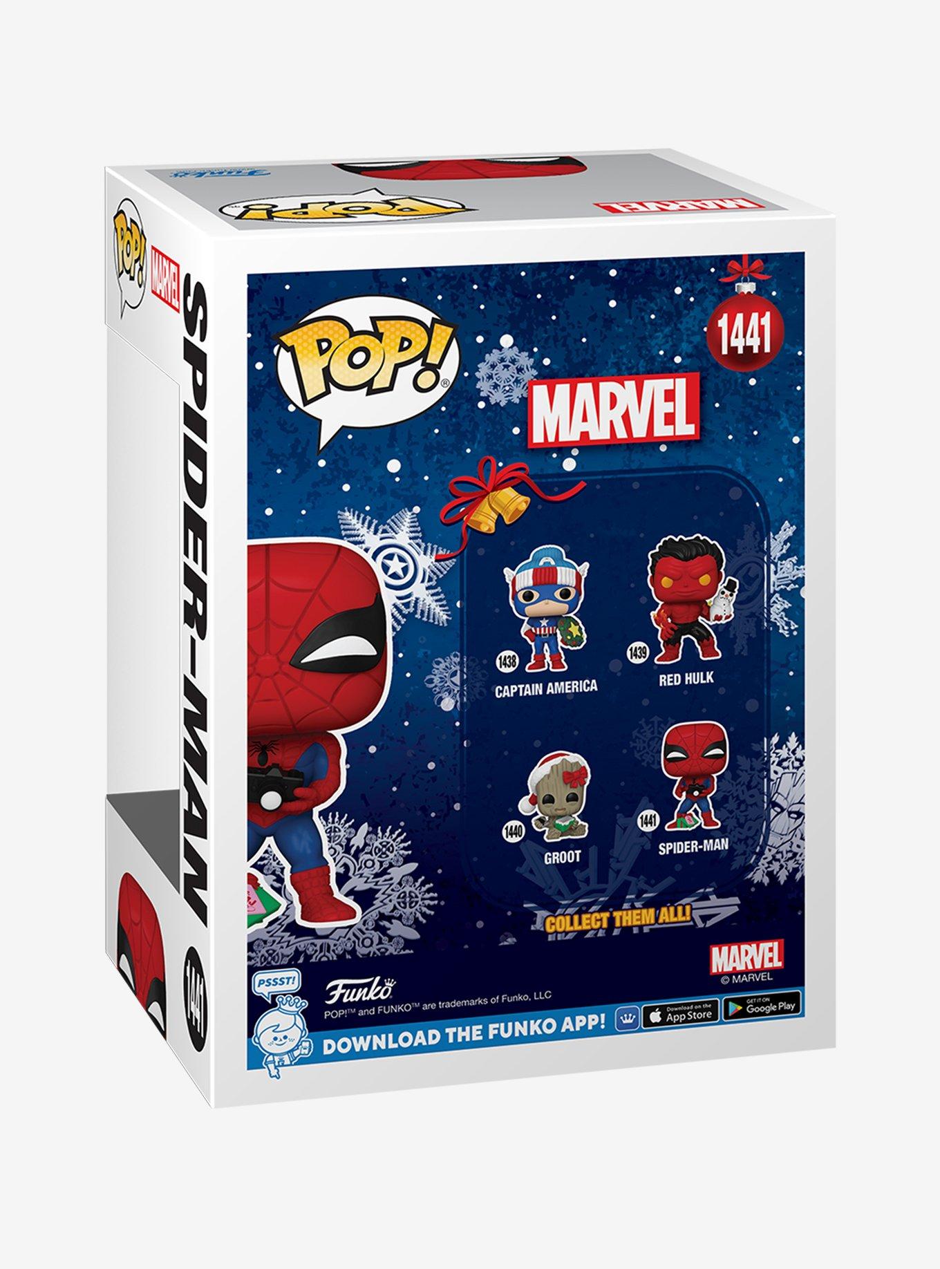 Funko Pop! Marvel Spider-Man Holiday Vinyl Figure, , alternate