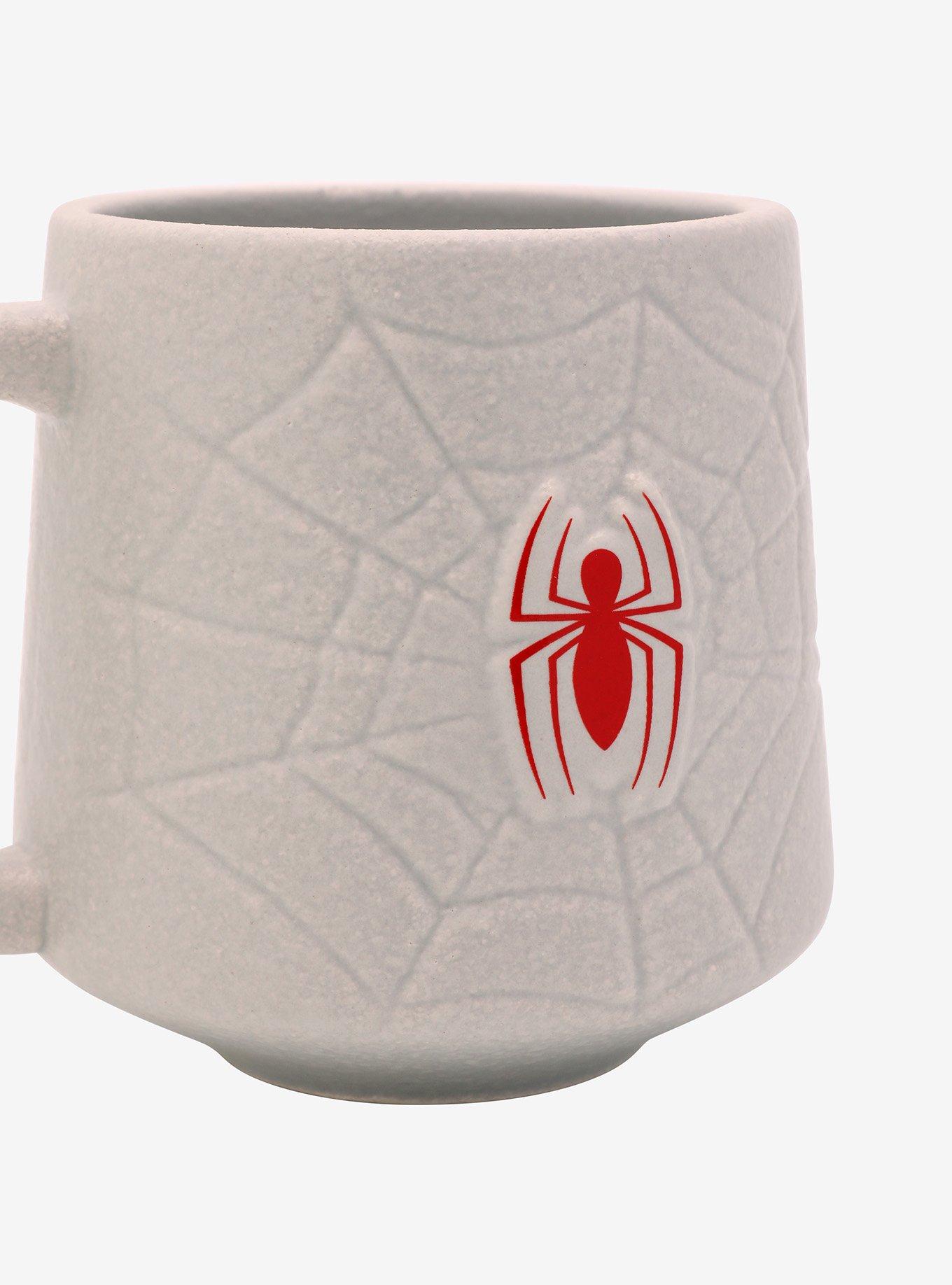 Marvel Spider-Man Web Sculpted Mug