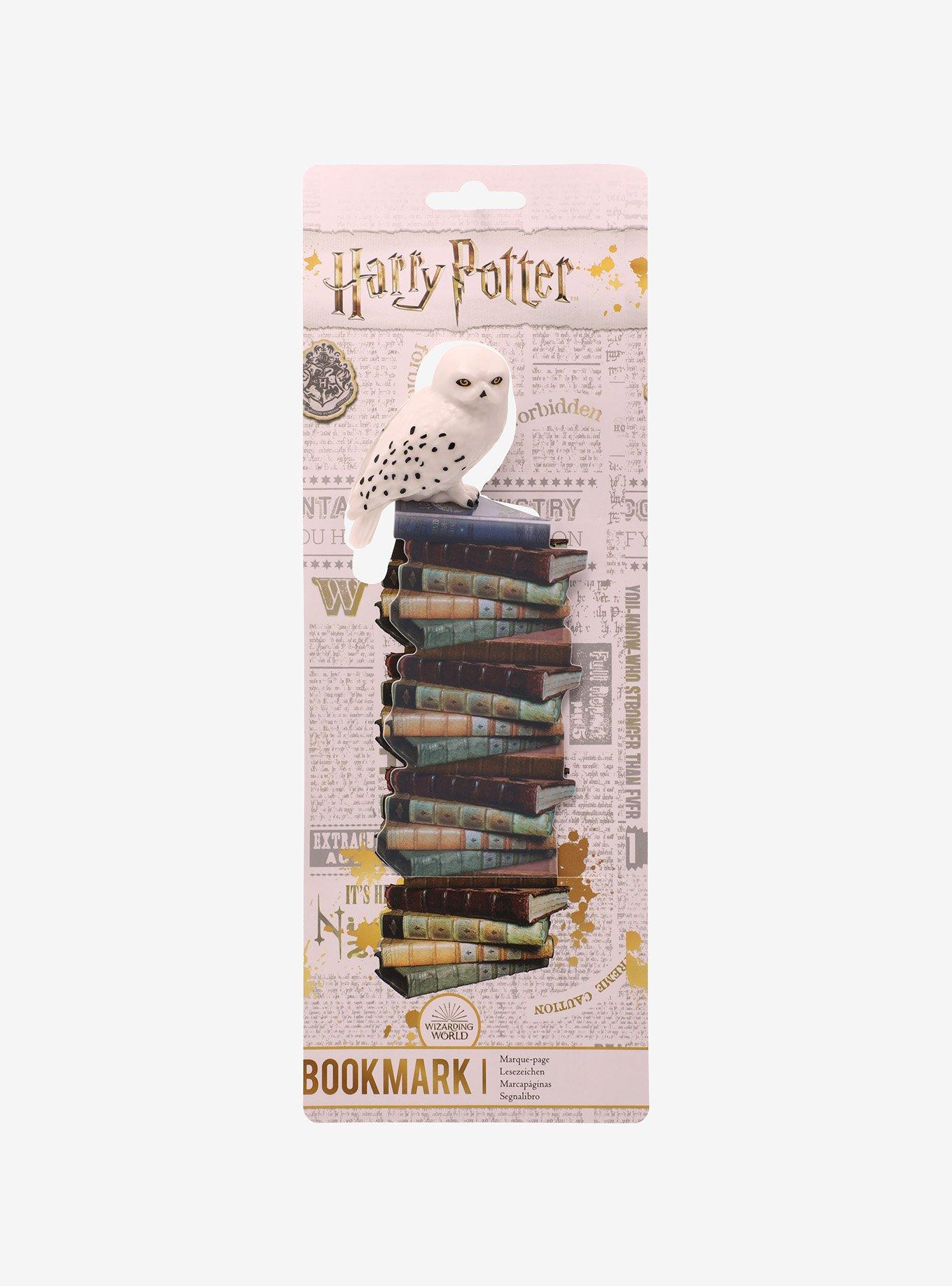 Harry Potter Hedwig Book Stack Bookmark, , alternate