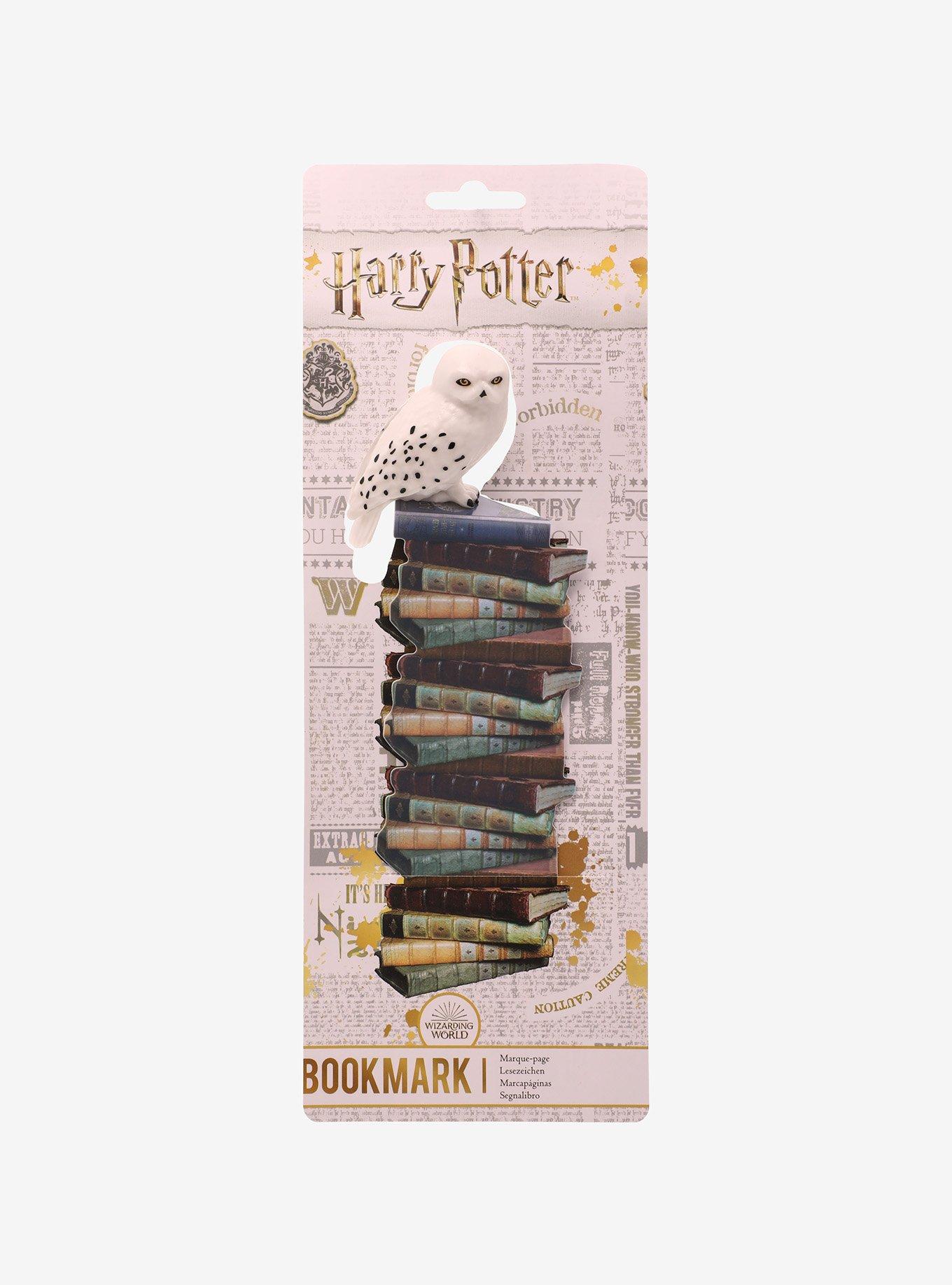Harry Potter Hedwig Book Stack Bookmark, , hi-res