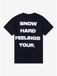 Renee Rapp Snow Hard Feelings Tour T-Shirt, BLACK, alternate