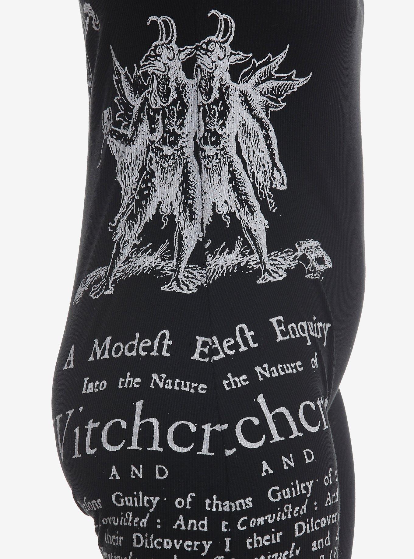 Rob Zombie Witchcraft Ribbed Romper, BLACK, alternate