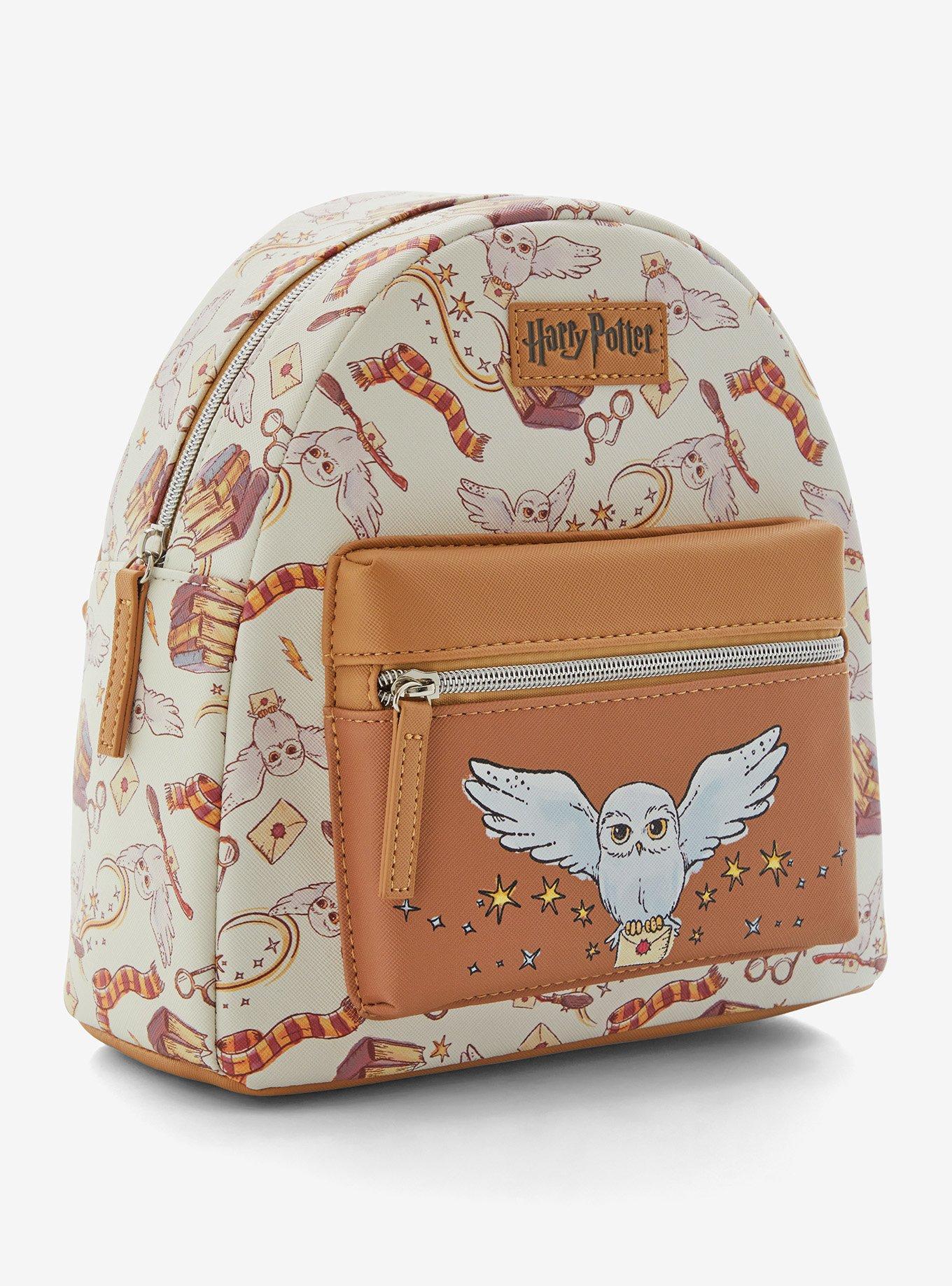 Harry Potter Hedwig Watercolor Mini Backpack, , alternate