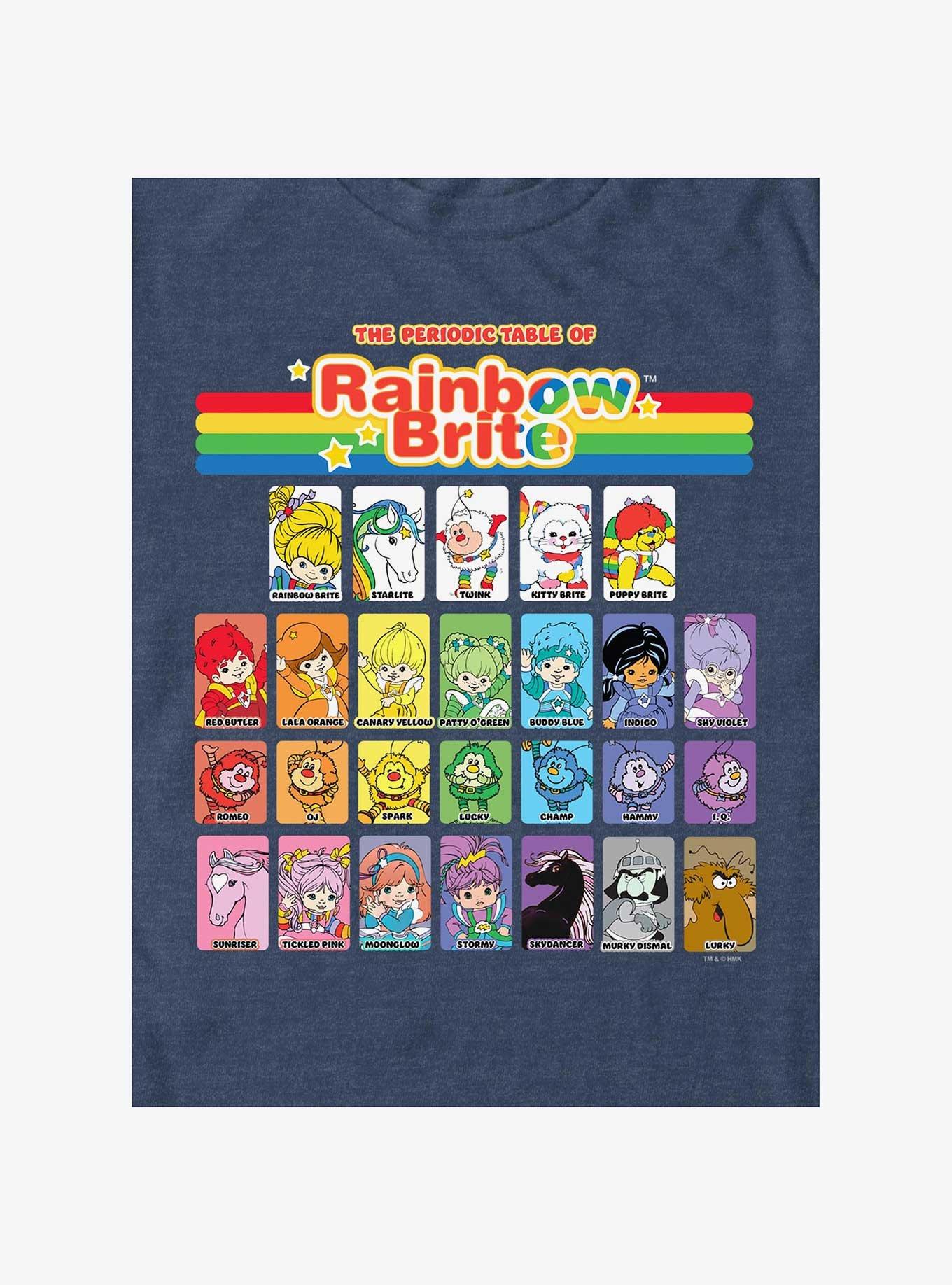 Rainbow Brite Table Of Color T-Shirt, , hi-res