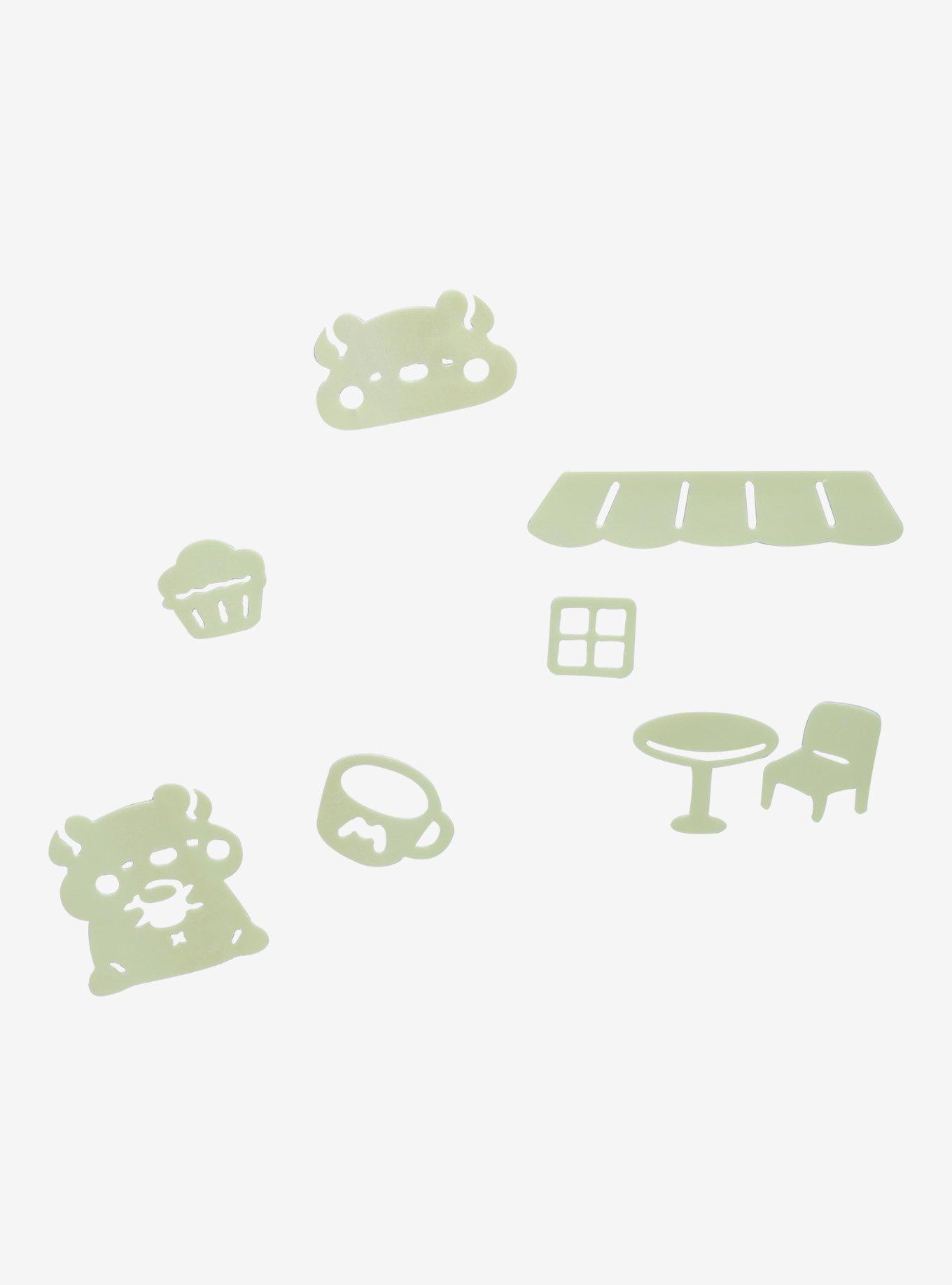 GloPlay X Muffin Corner Midnight Cafe Glow-In-The-Dark Wall Stickers, , hi-res