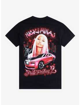 Nicki Minaj Pink Friday 2 Two-Sided Boyfriend Fit Girls T-Shirt, , hi-res